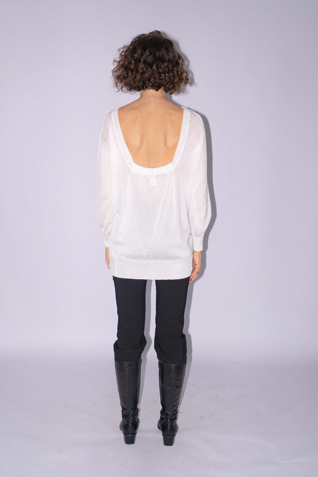 Dries Van Noten Vintage Open Back Top Size S/M