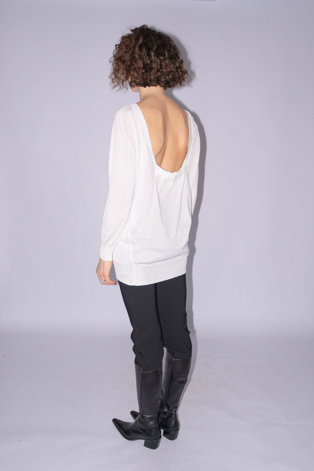 Dries Van Noten Vintage Open Back Top Size S/M