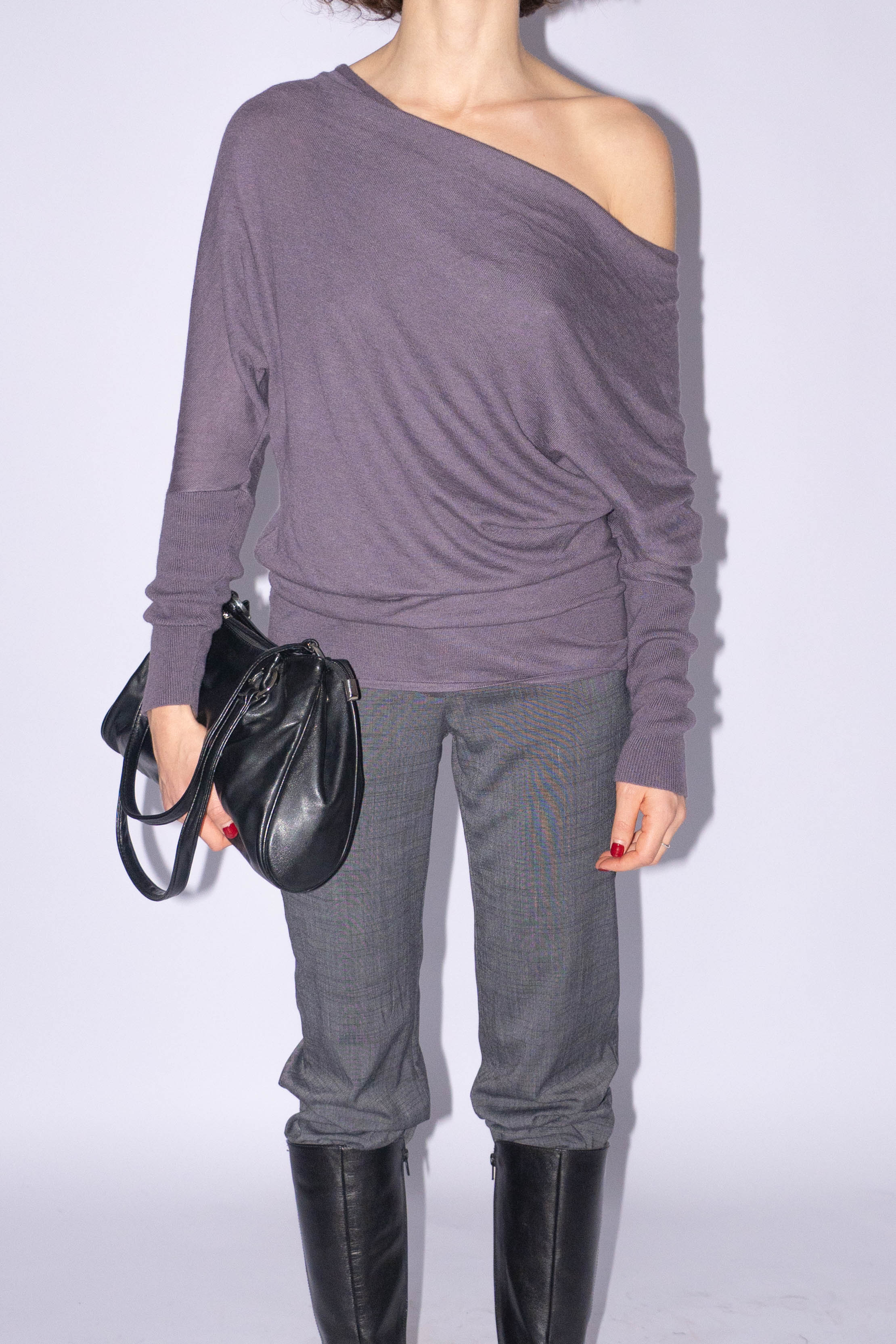 Asymmetric Top Purple Size M