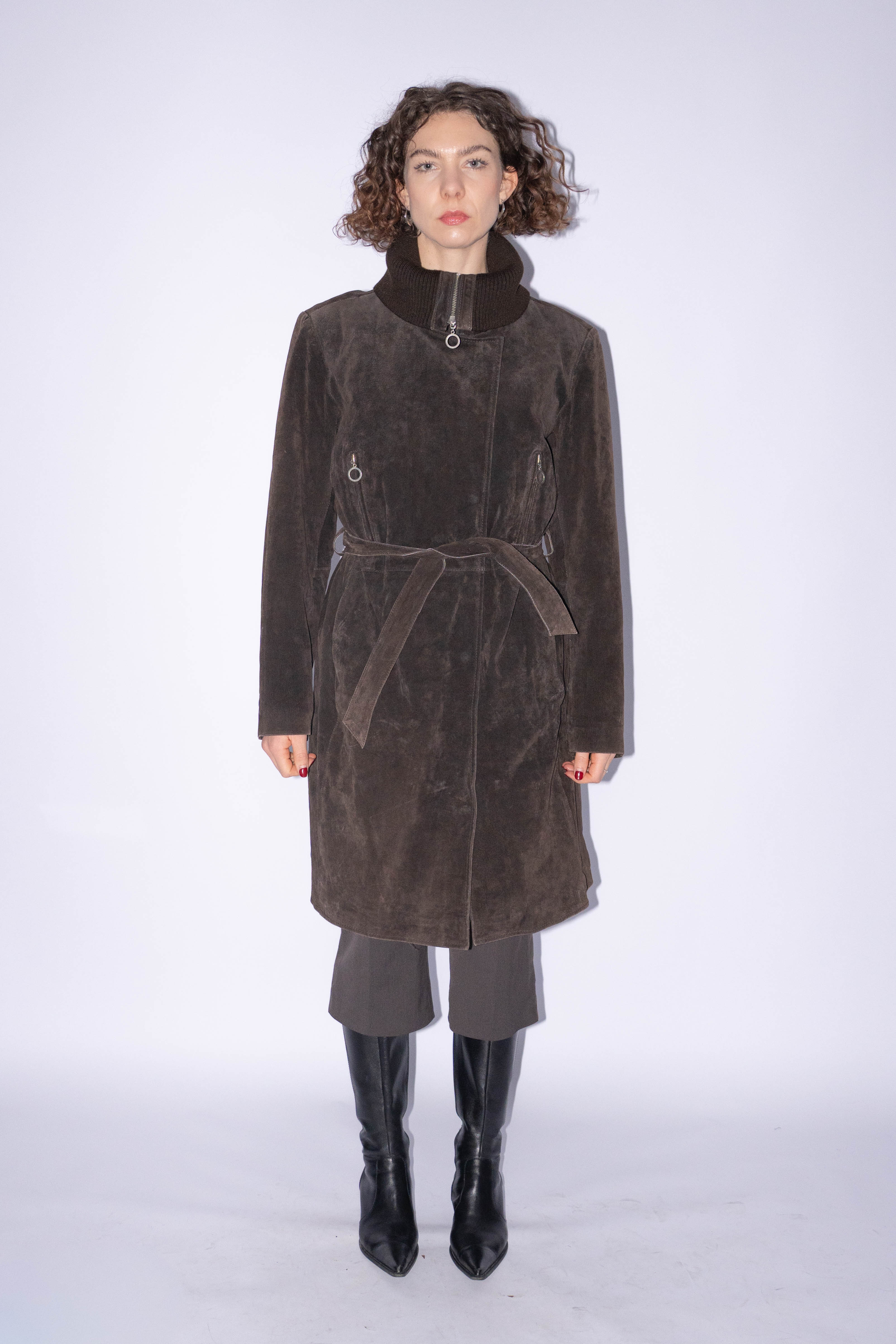 Brown Suede Jacket Size XL