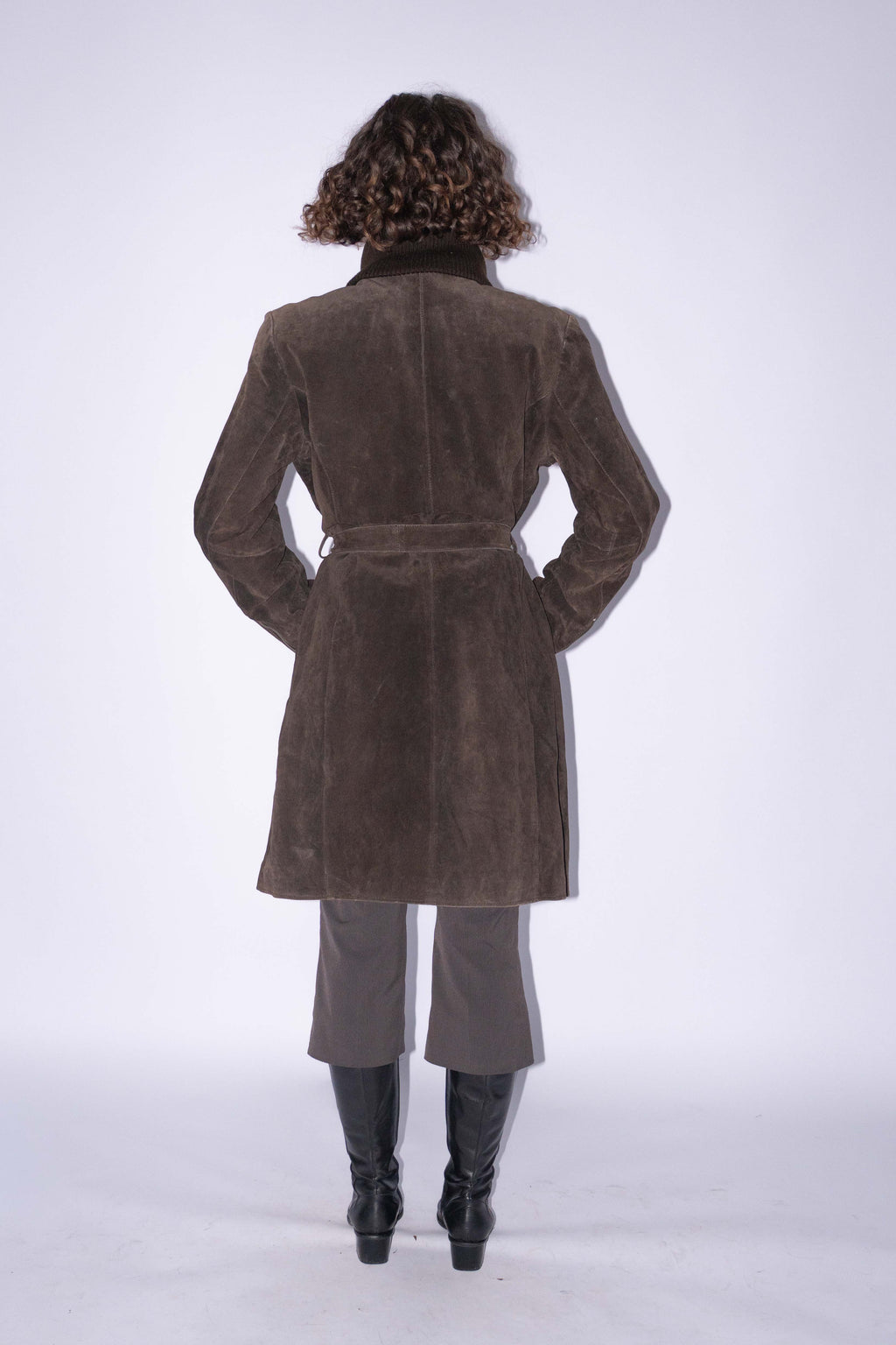 Brown Suede Jacket Size XL