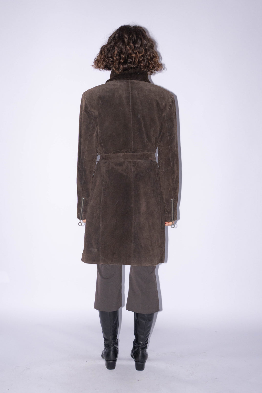 Brown Suede Jacket Size XL