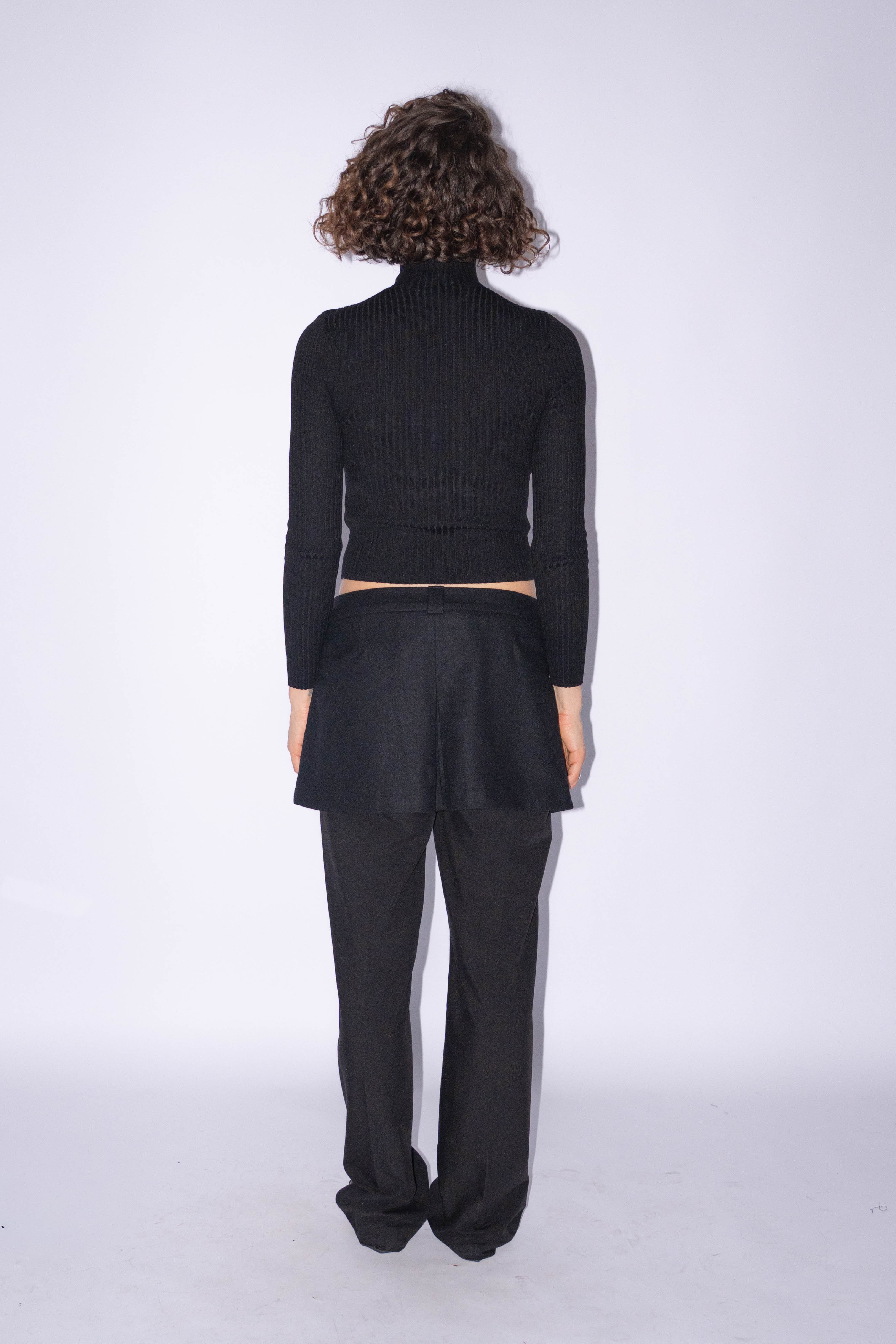 Wool Wrap Skirt Size M