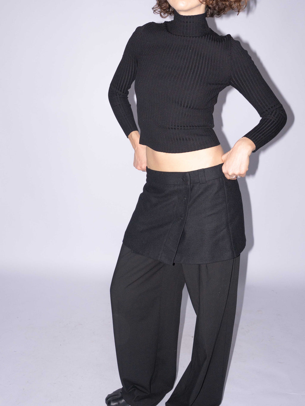 Wool Wrap Skirt Size M