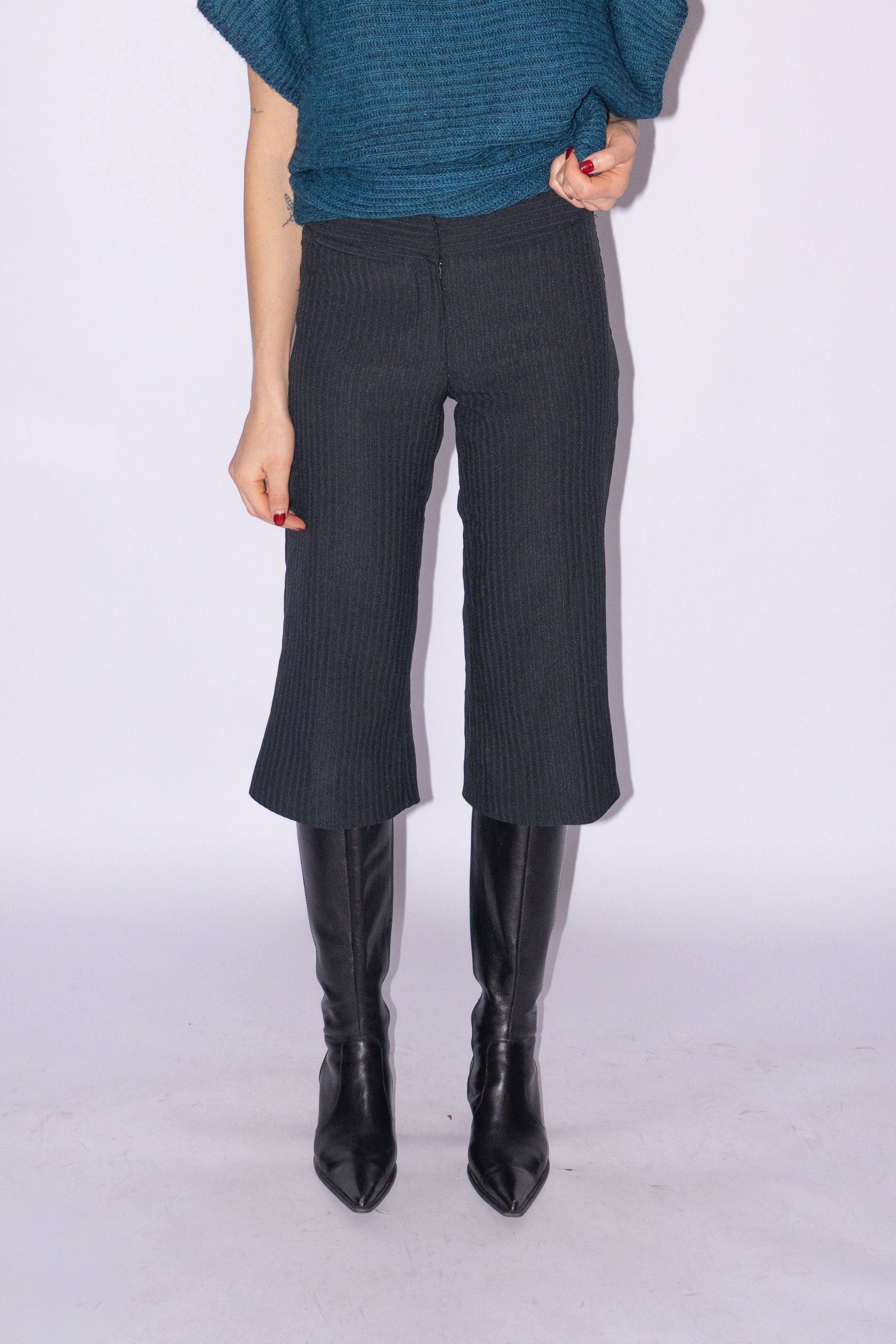 High Waisted Bermuda Pantalon Size S