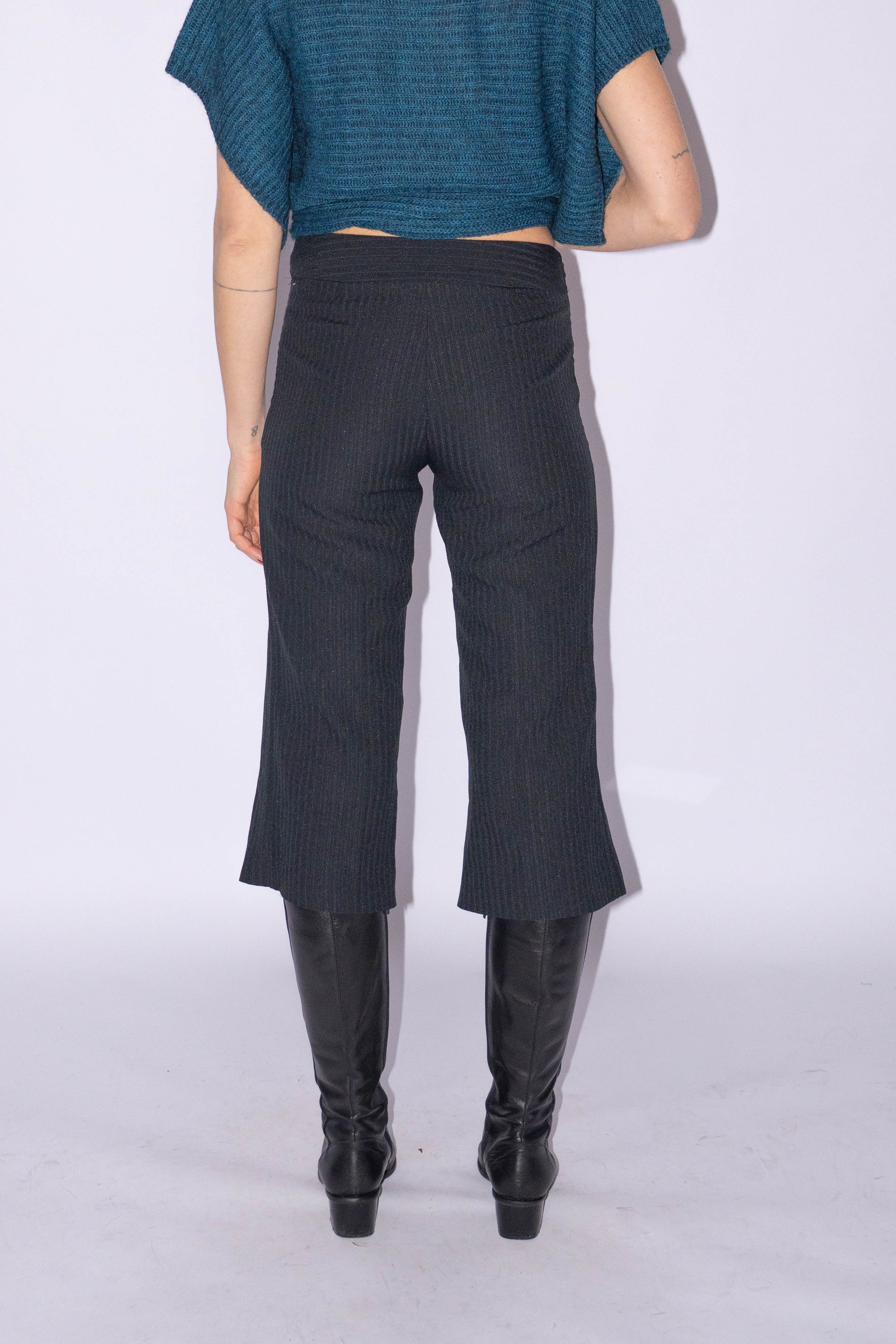 High Waisted Bermuda Pantalon Size S