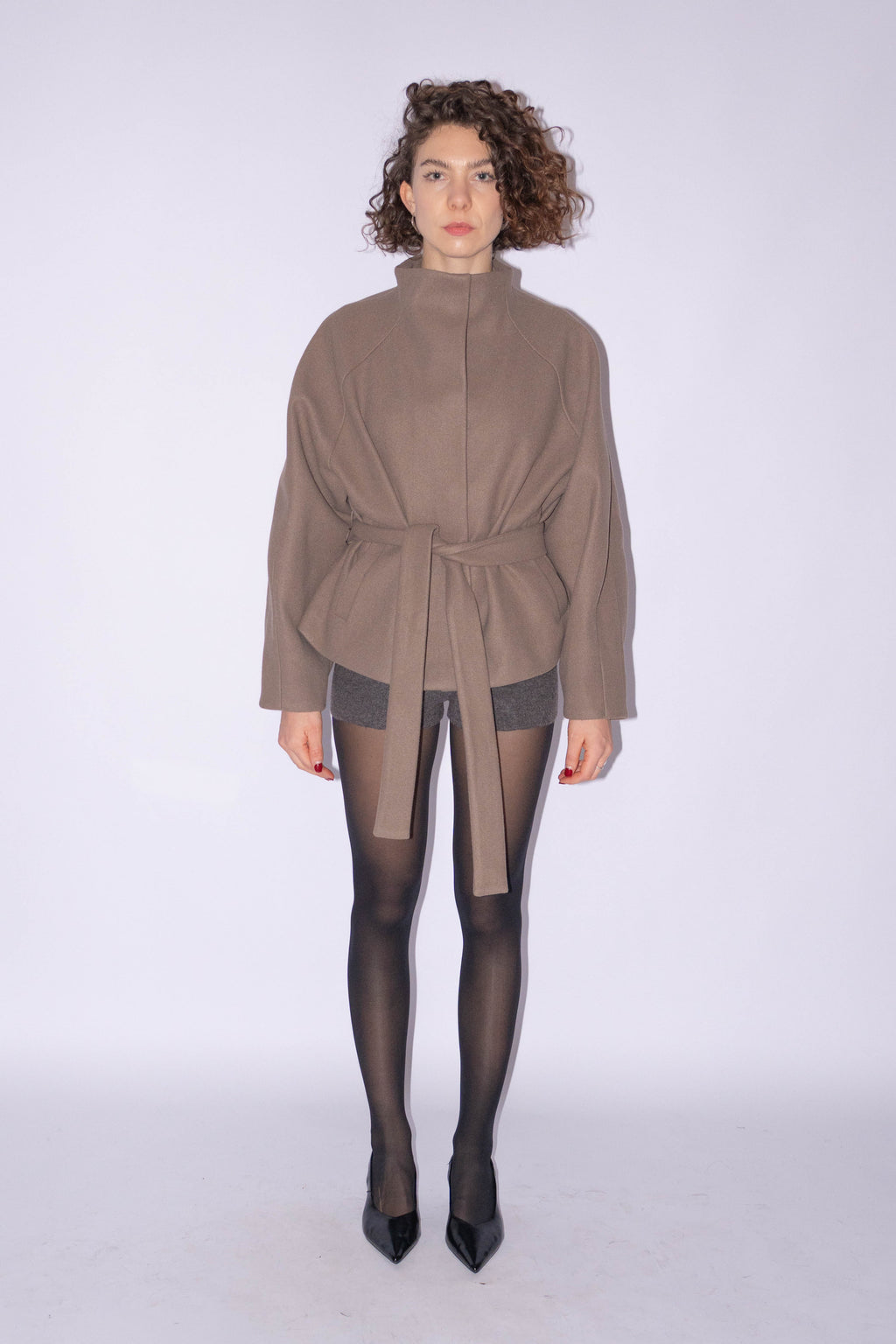 Light Brown Short Coat