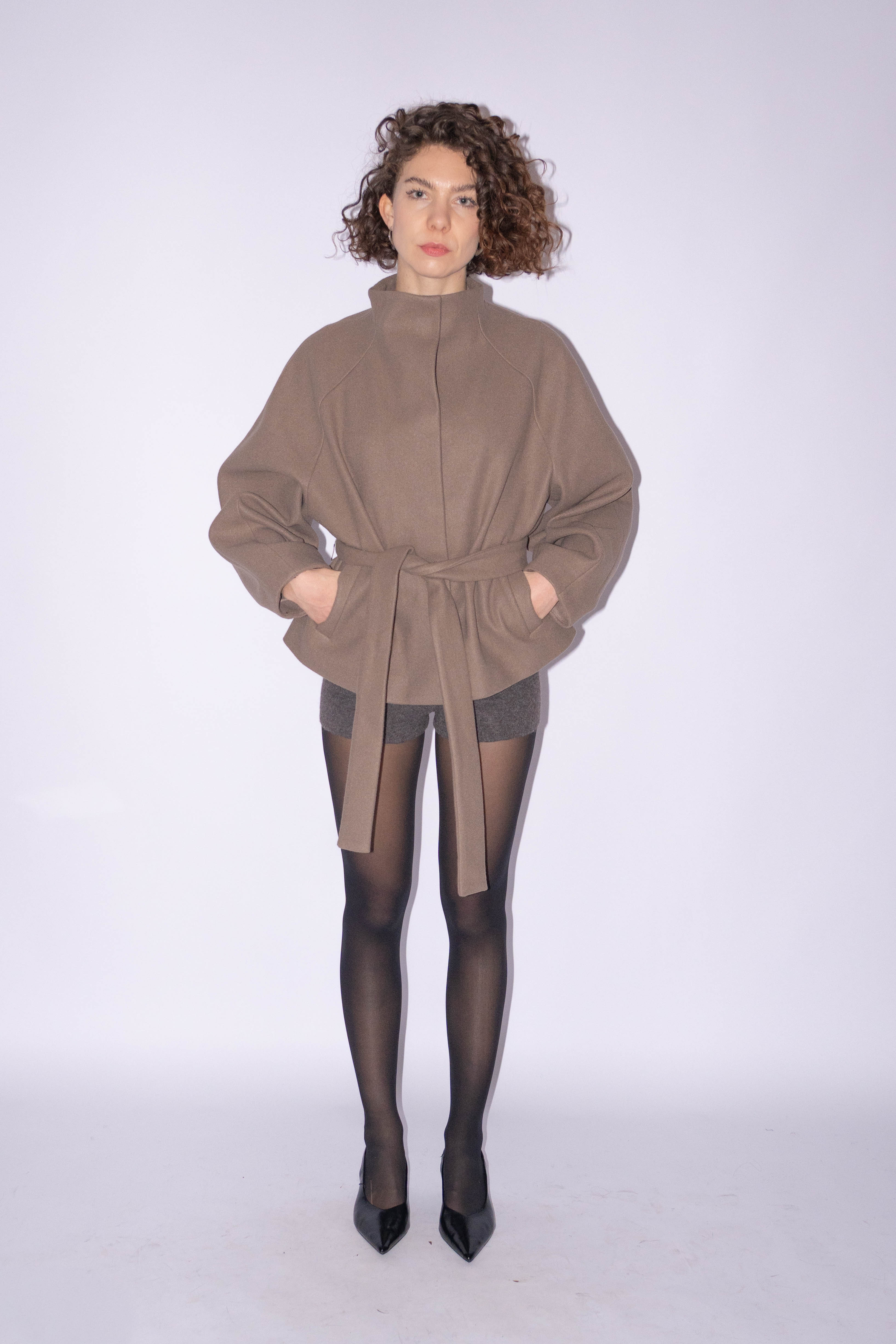 Light Brown Short Coat