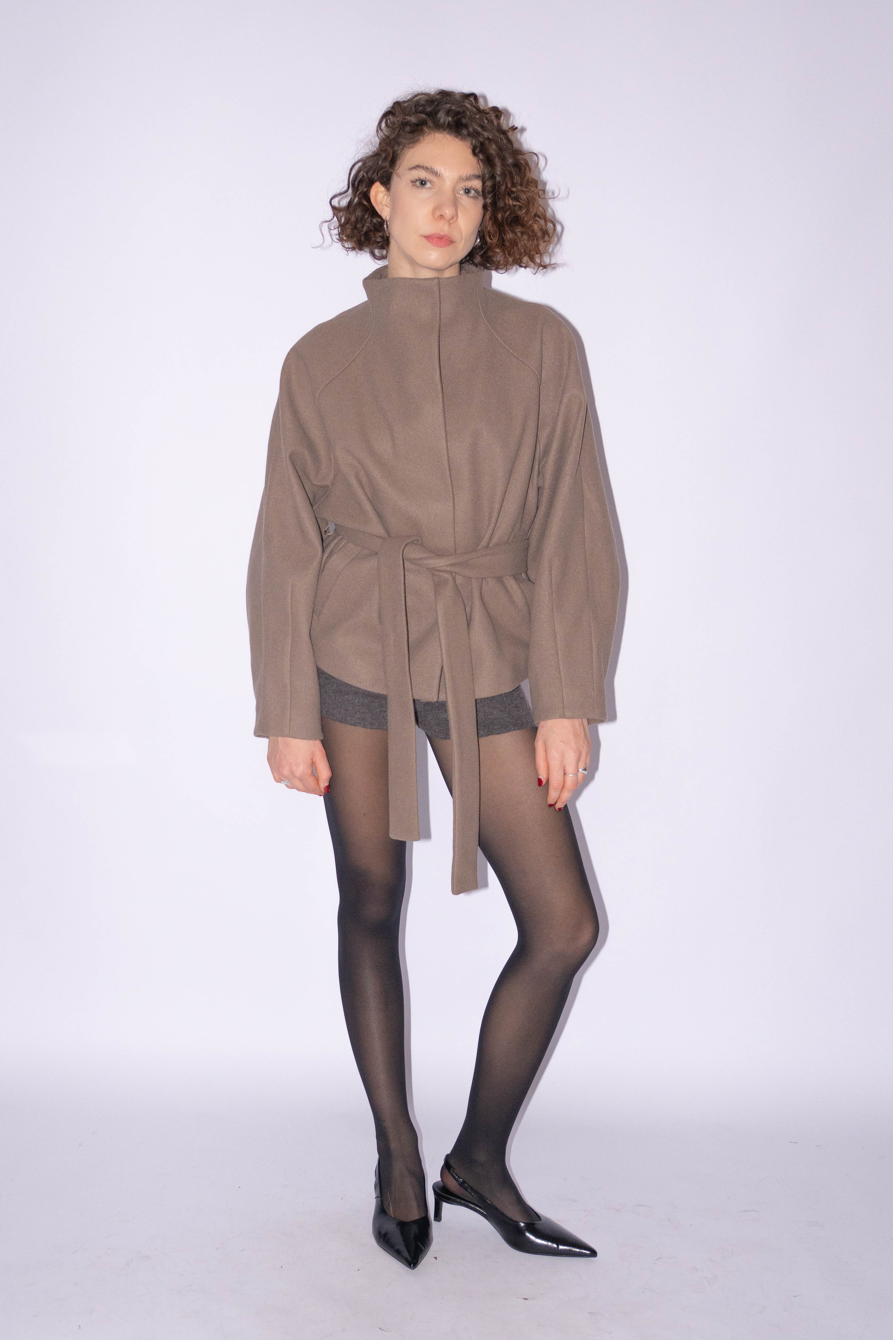 Light Brown Short Coat