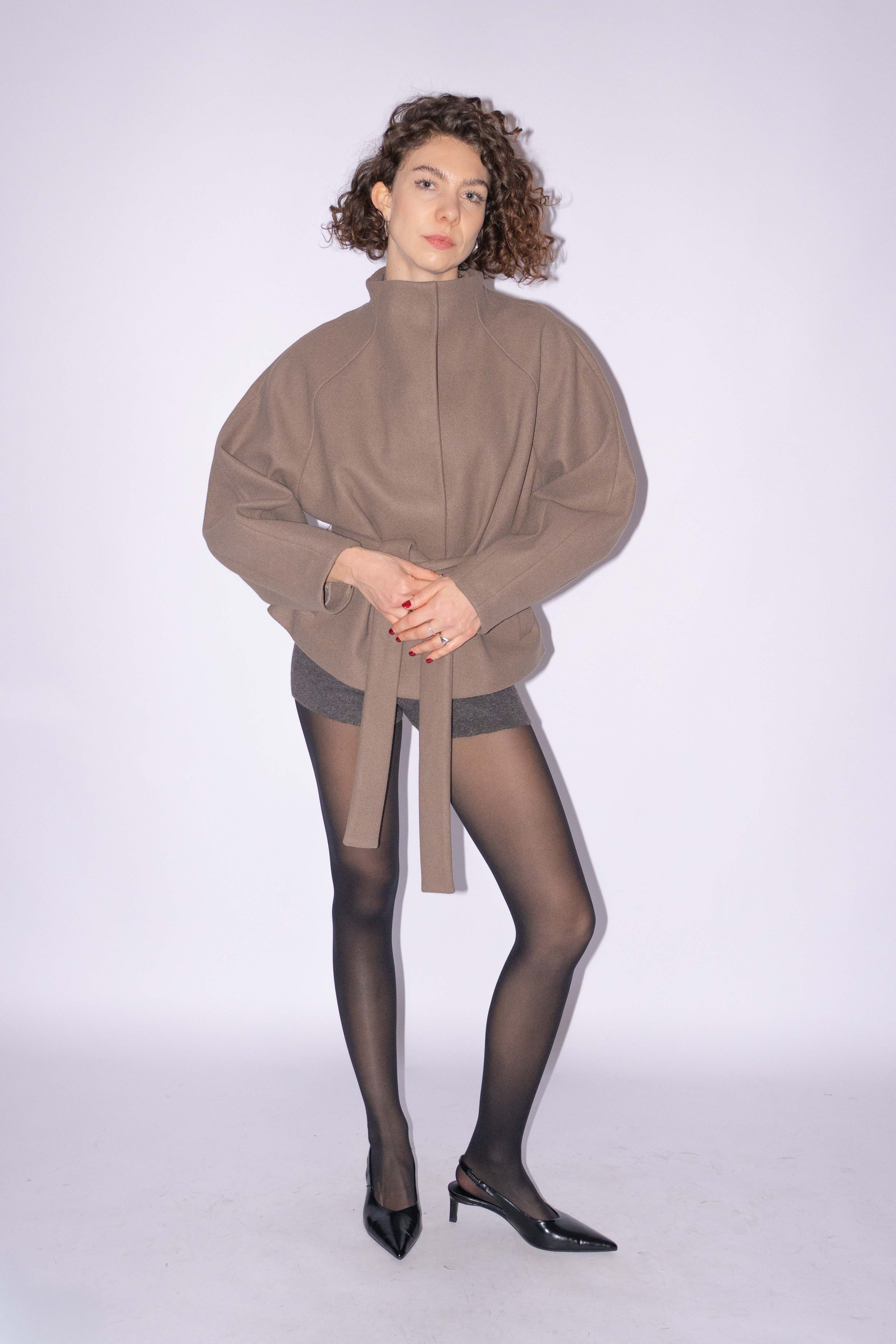 Light Brown Short Coat