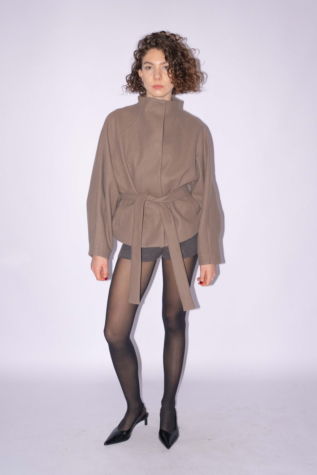 Light Brown Short Coat