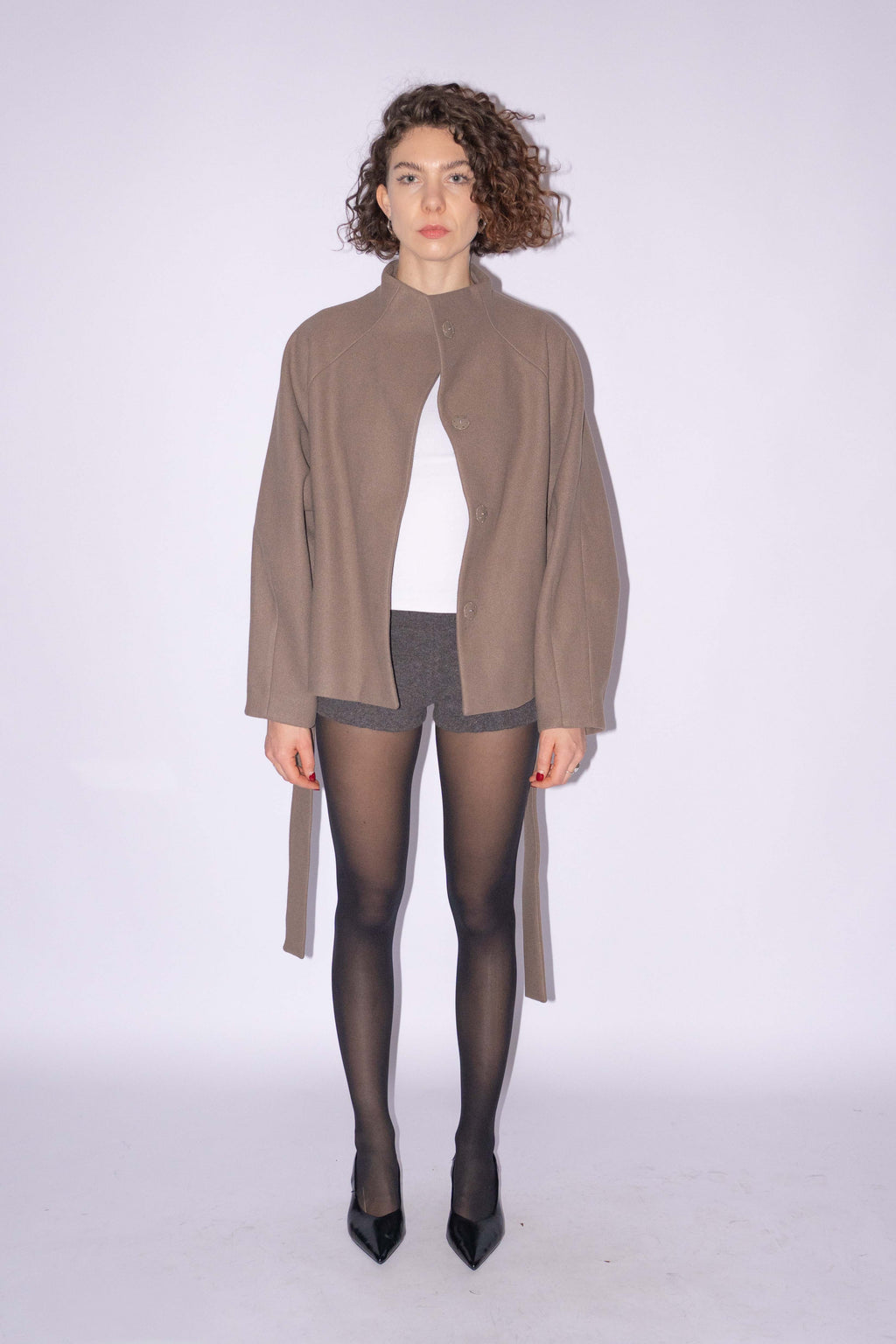 Light Brown Short Coat