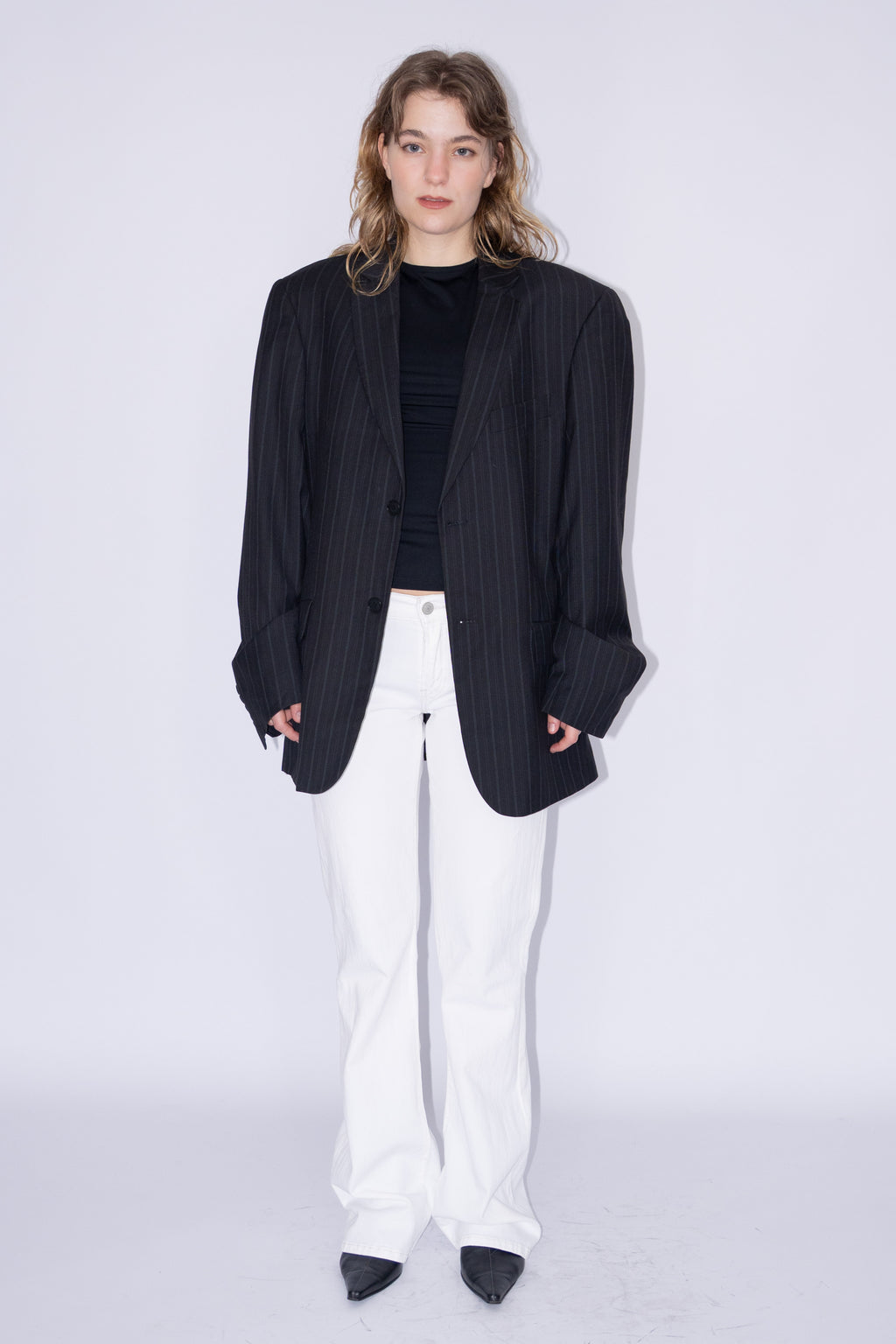 Striped Blazer - Size XL