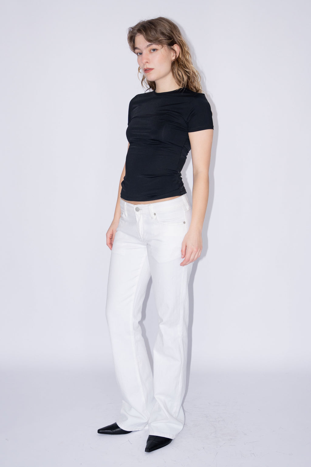 White Bootcut Jeans Levi's - Size S