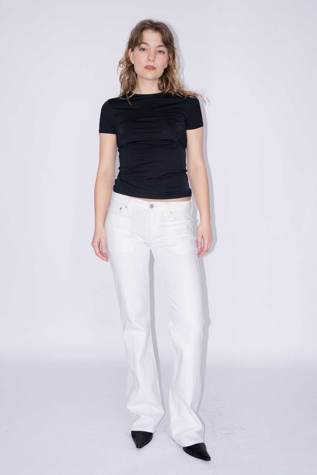 White Bootcut Jeans Levi's - Size S