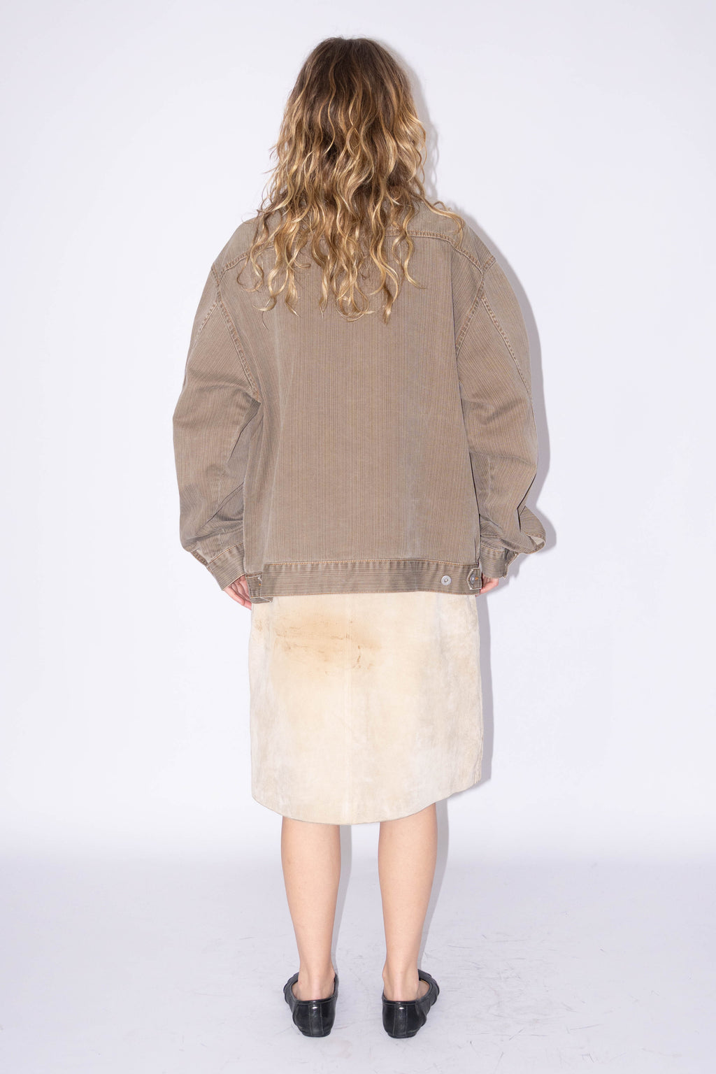 Light Brown Denim Jacket - XL