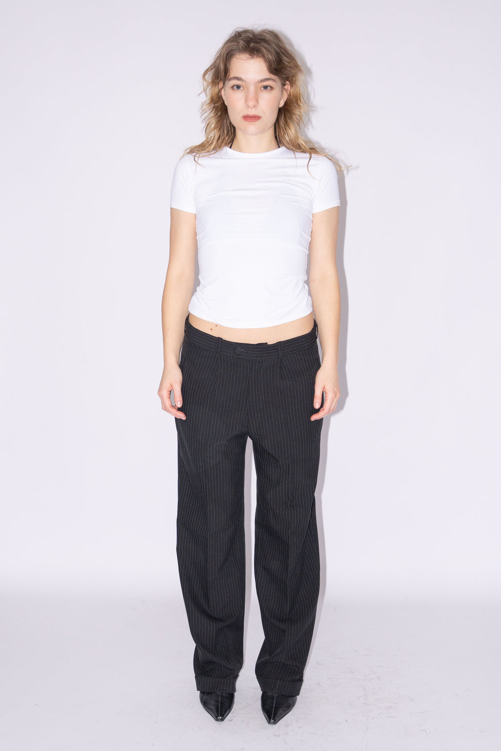 Pinstripe Pants - Size S/M