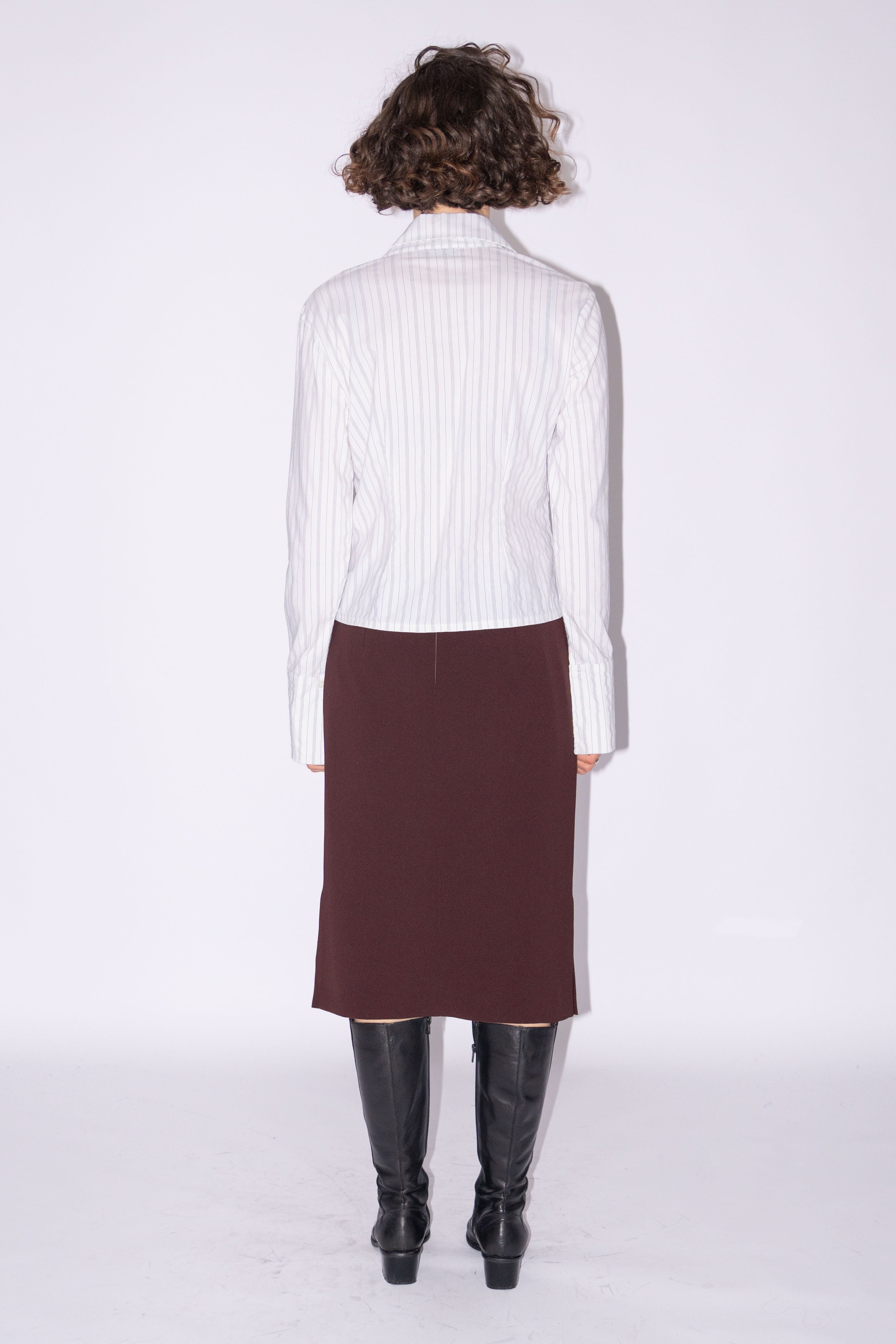 Striped Shirt Off white Pinstripe