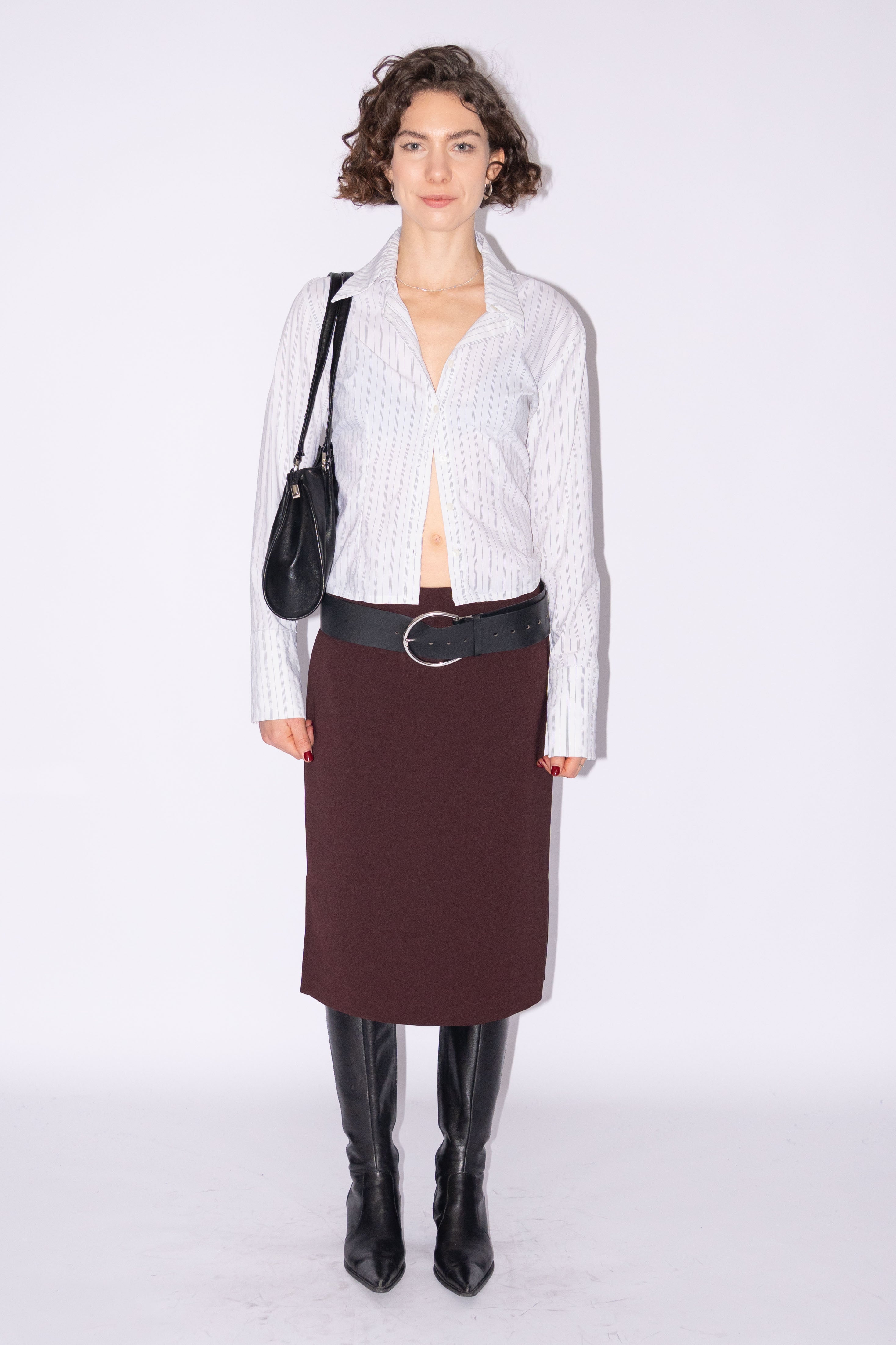 Striped Shirt Off white Pinstripe