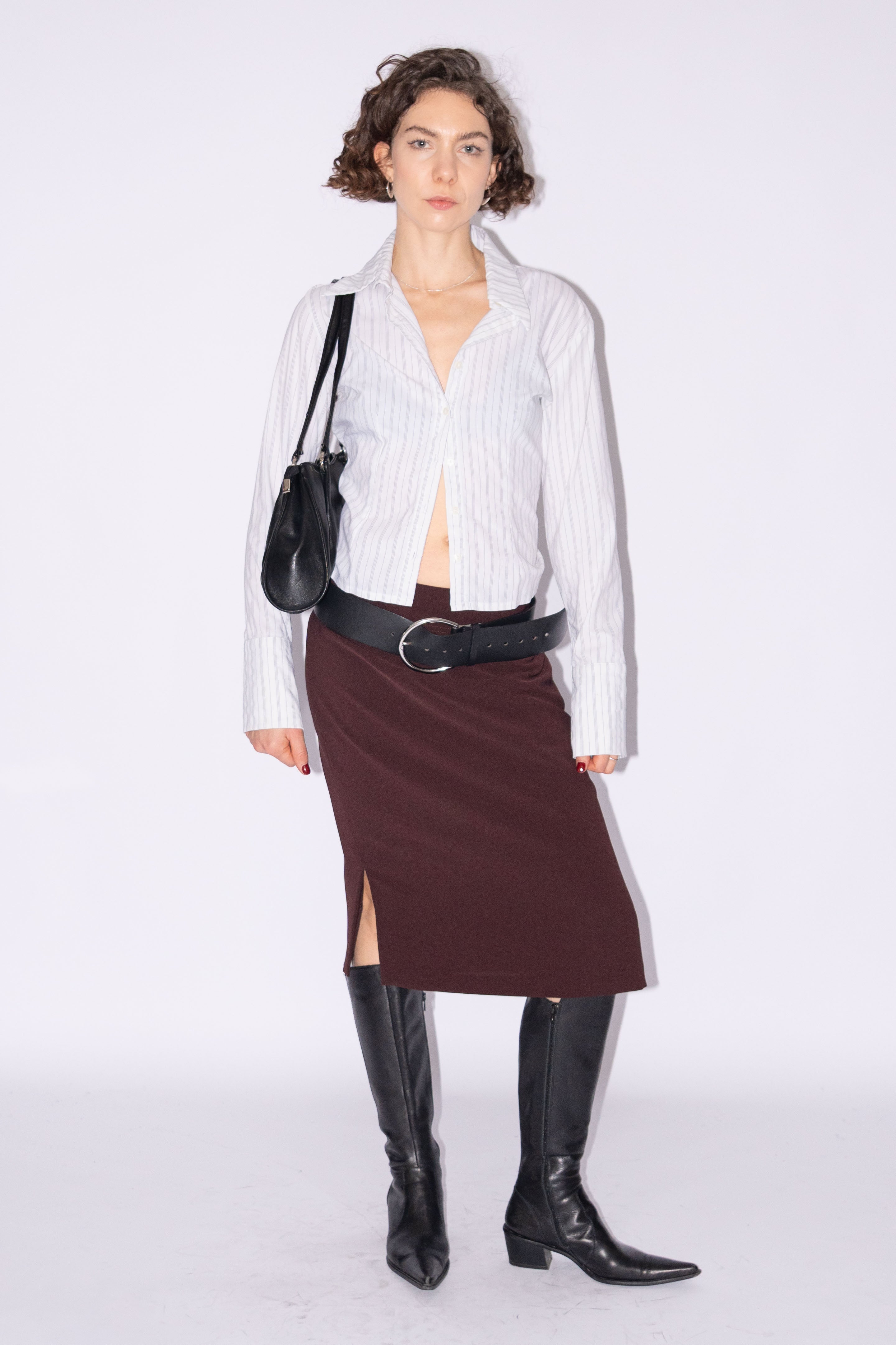 Striped Shirt Off white Pinstripe