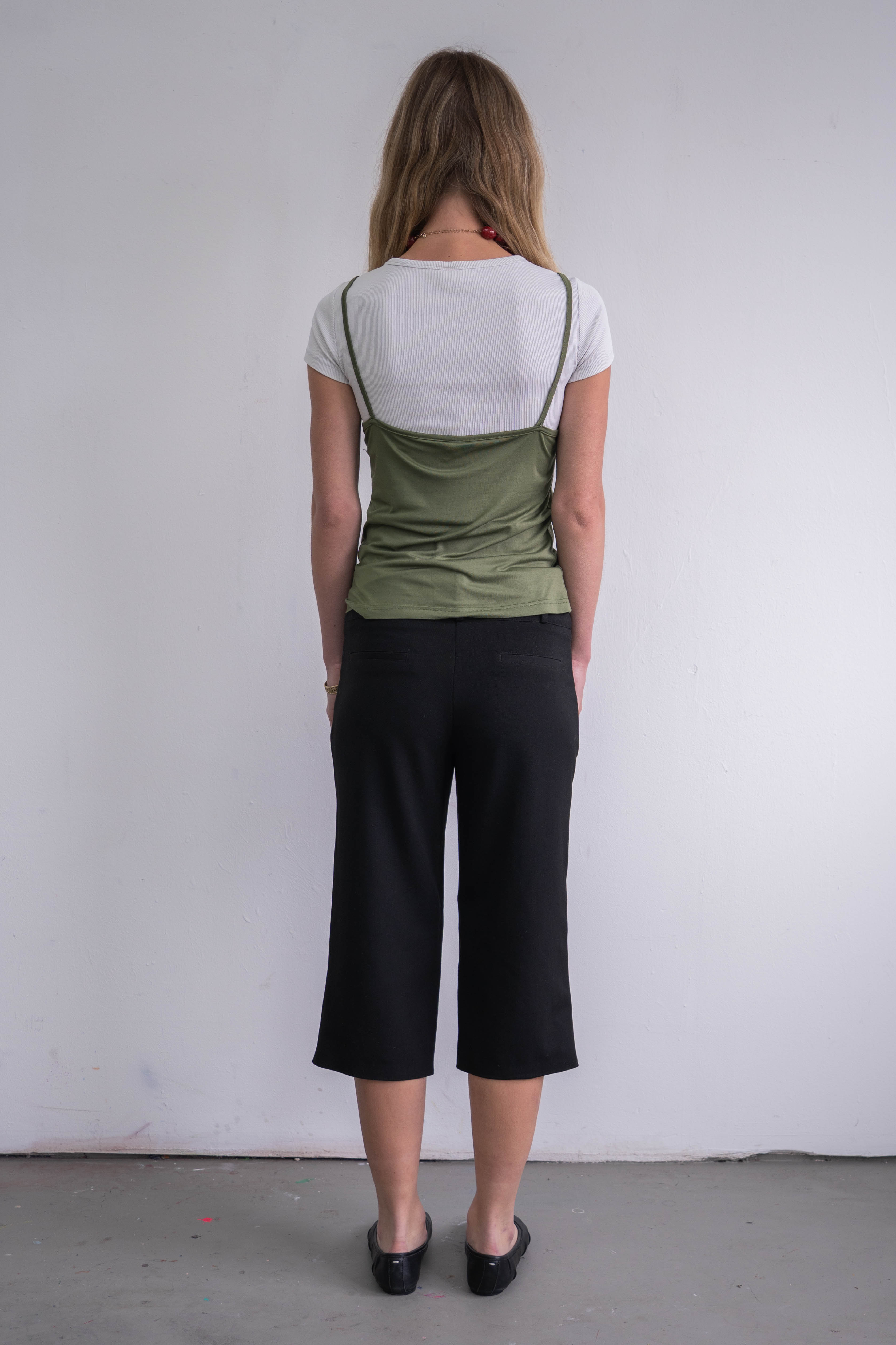 Green Strap Top - Size L