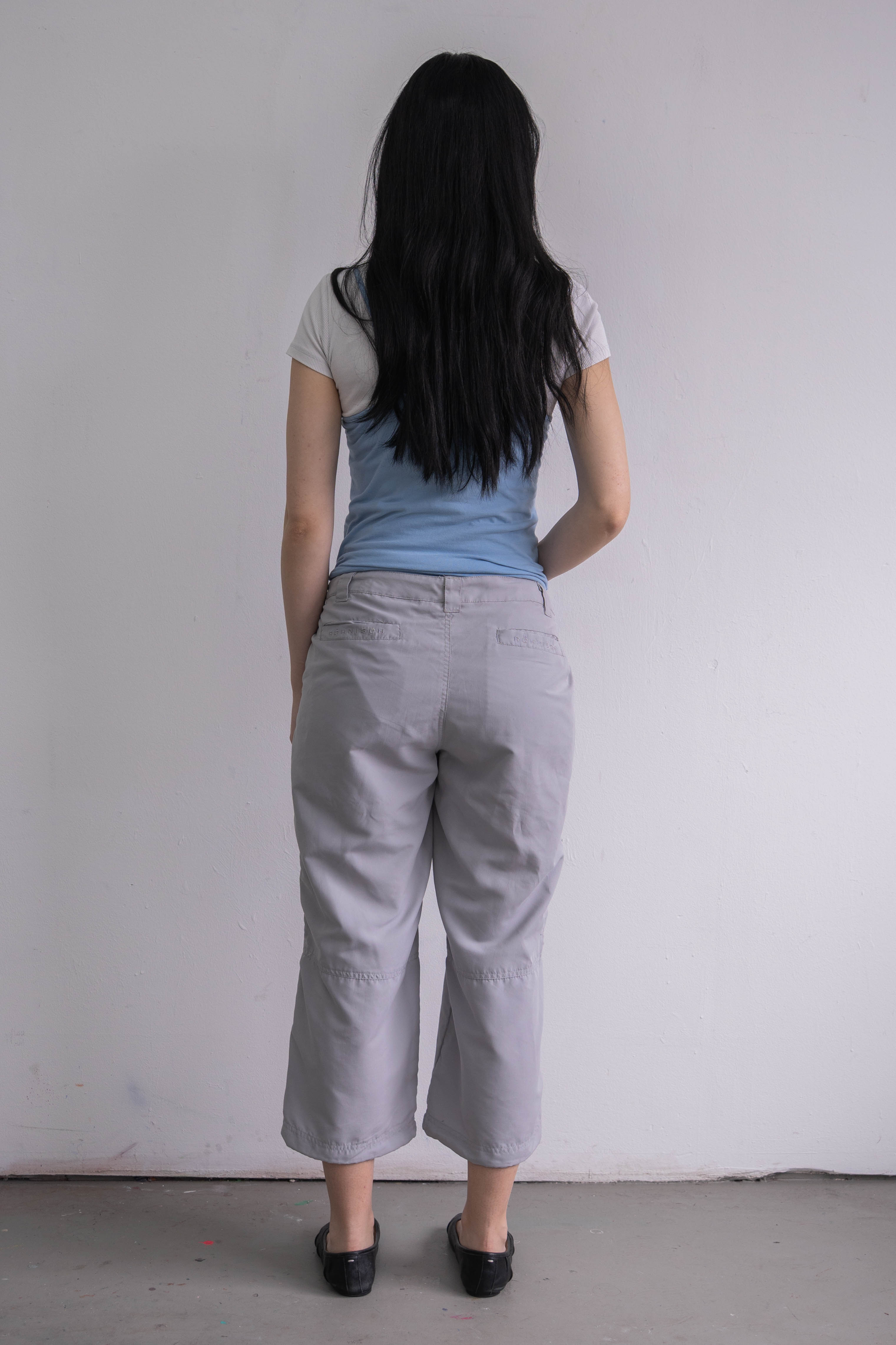 Grey Capri Pants - Size M/L