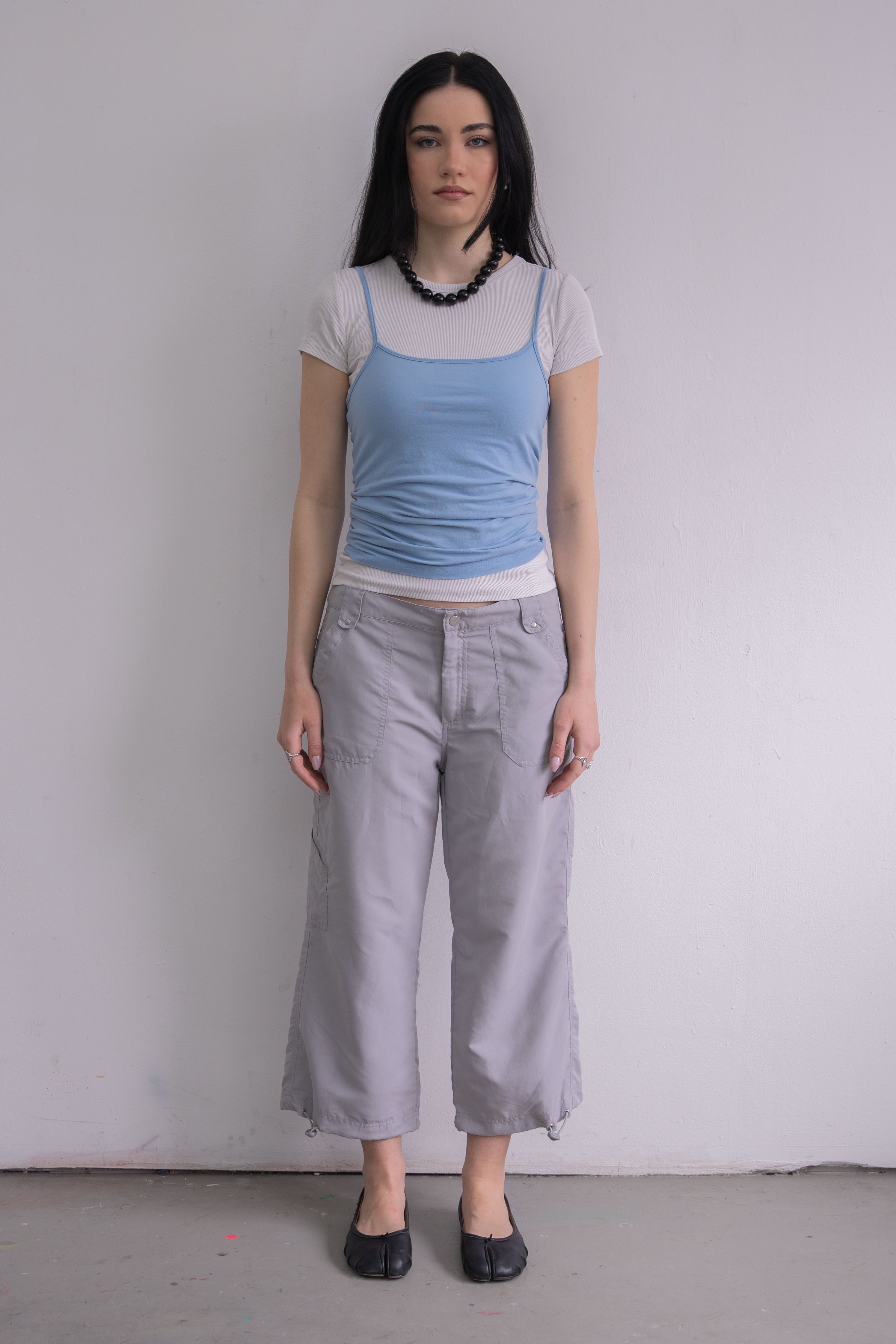 Grey Capri Pants - Size M/L