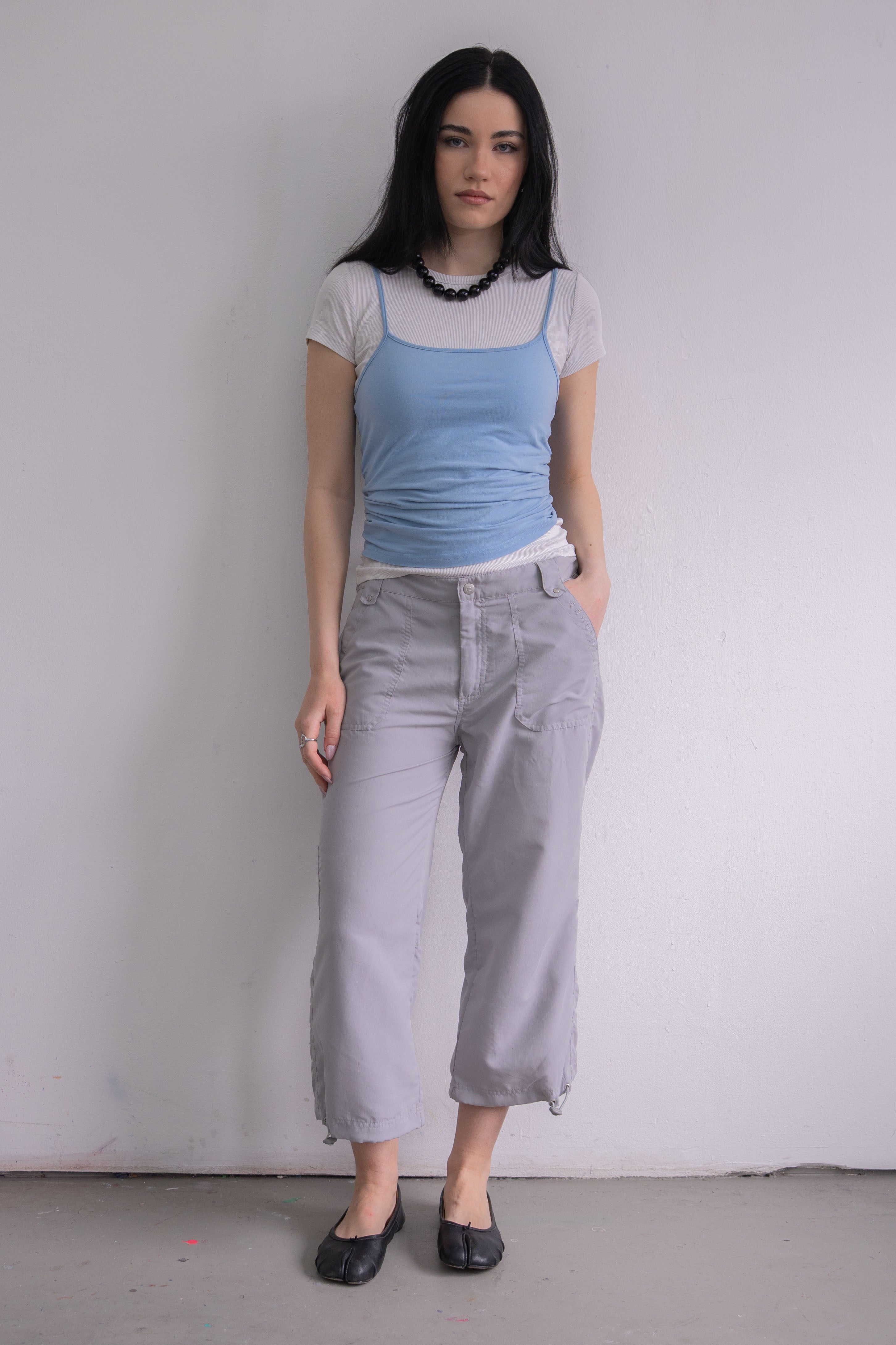 Grey Capri Pants - Size M/L
