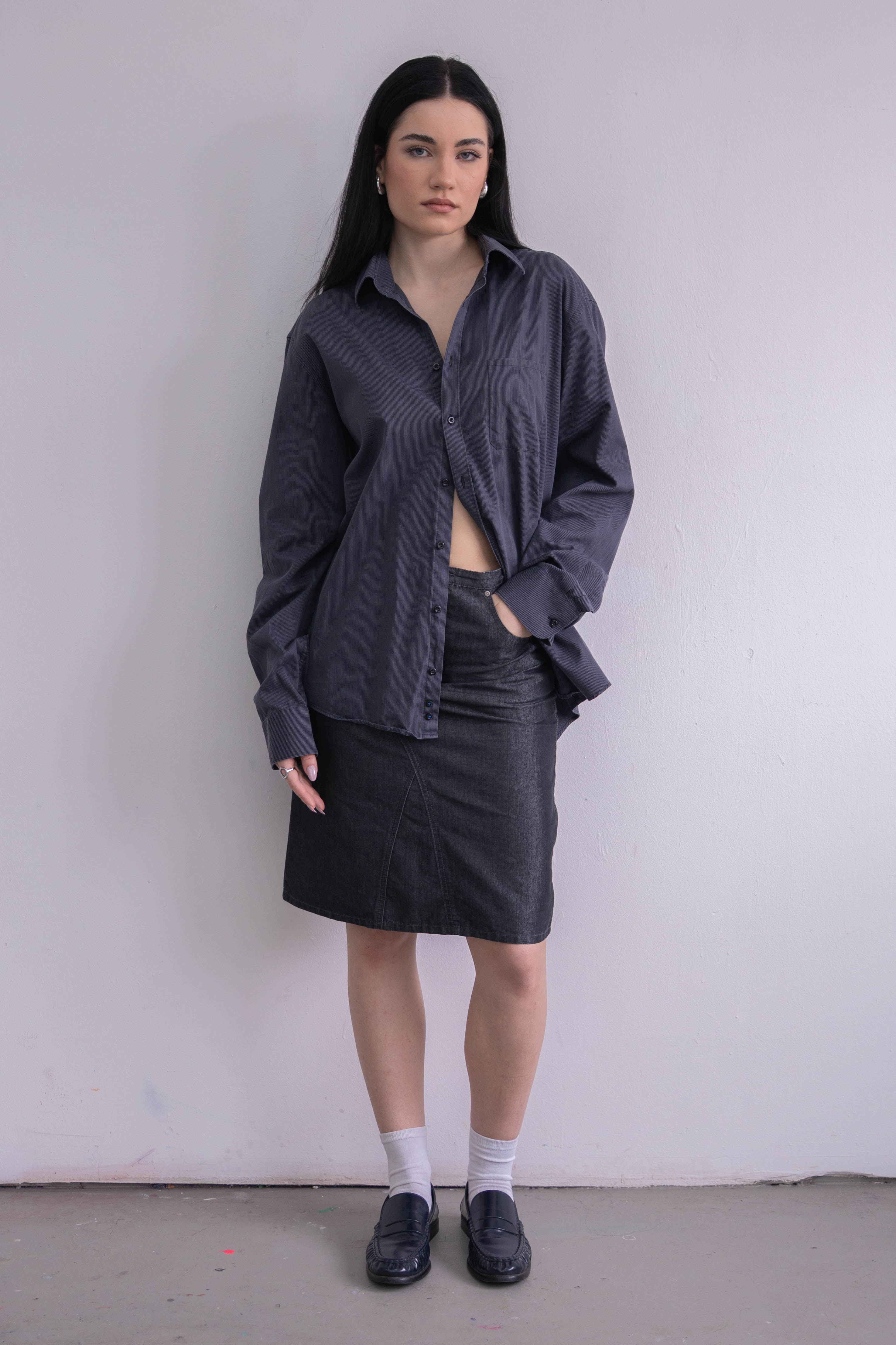 Denim Skirt - Size M