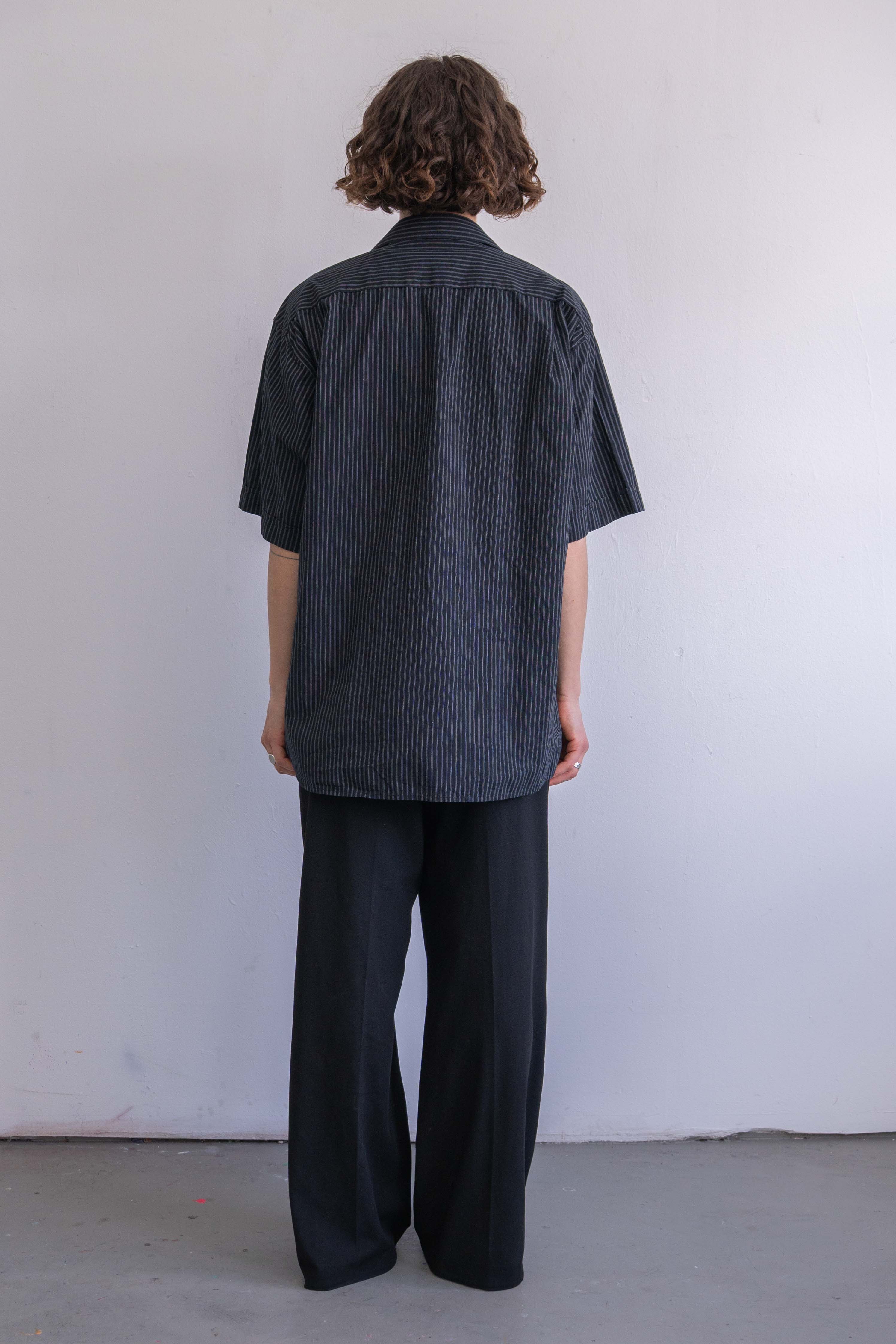 Striped Oversized Shirt - Size XL