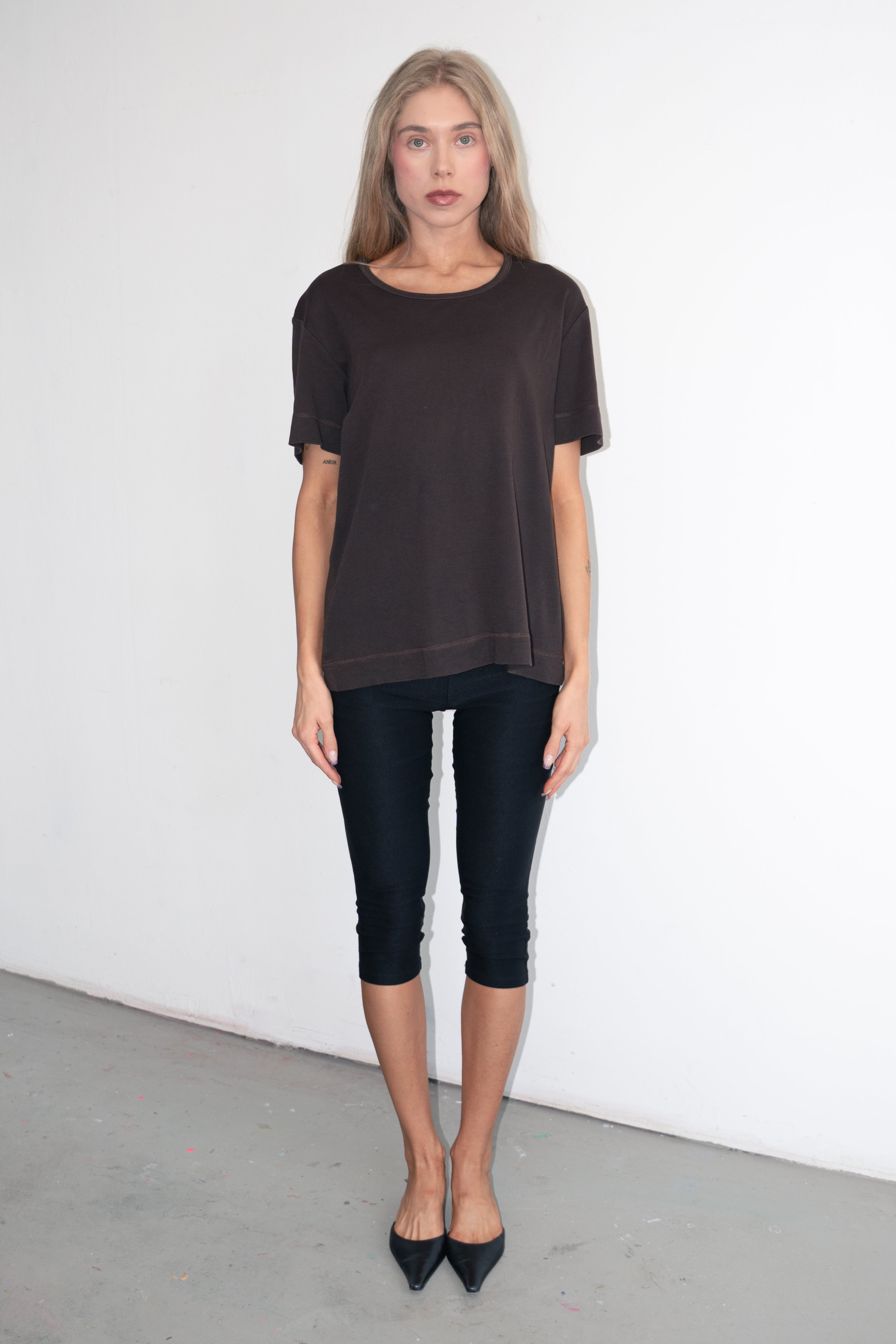 Brown Oversized Tee - Size XXL