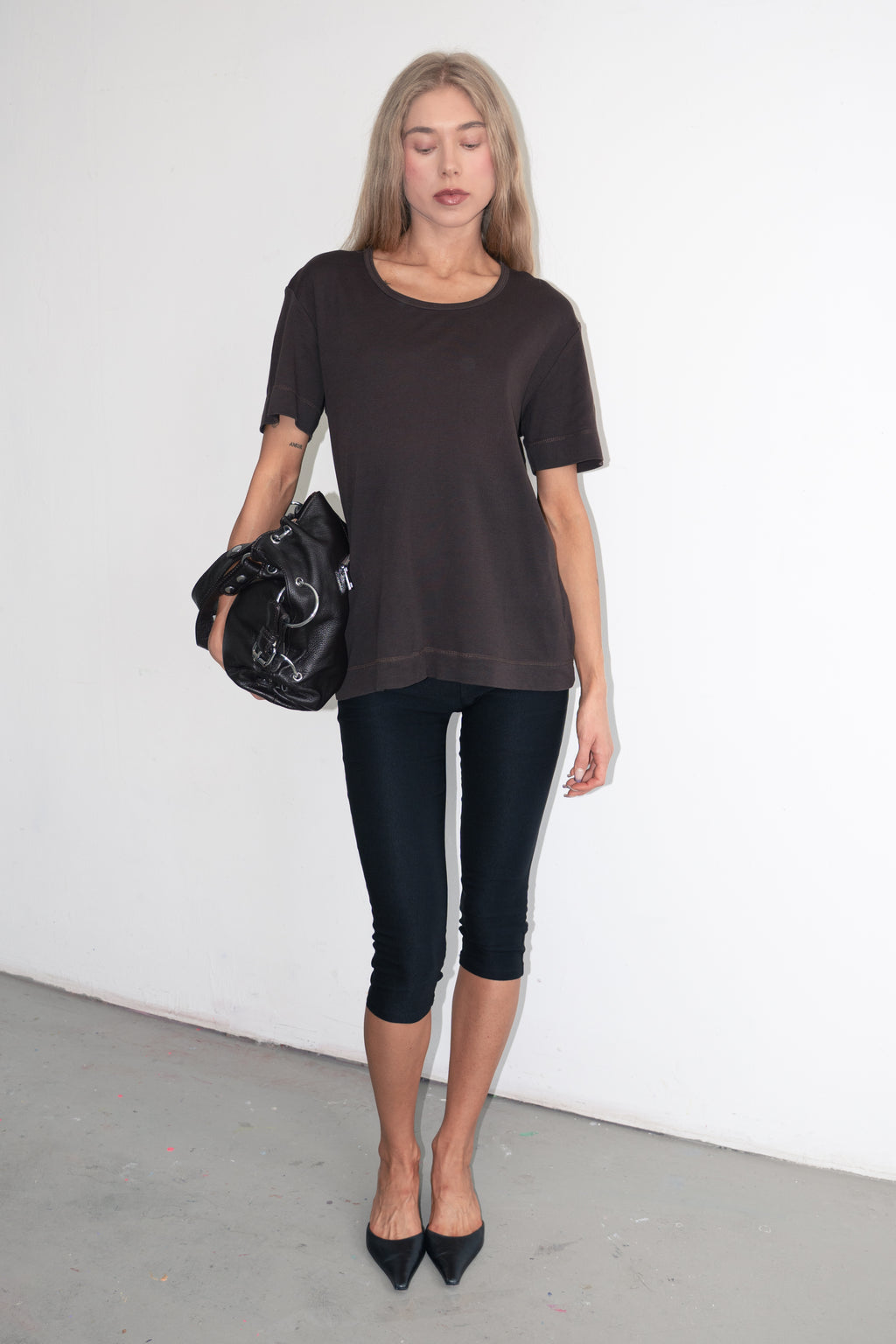 Brown Oversized Tee - Size XXL
