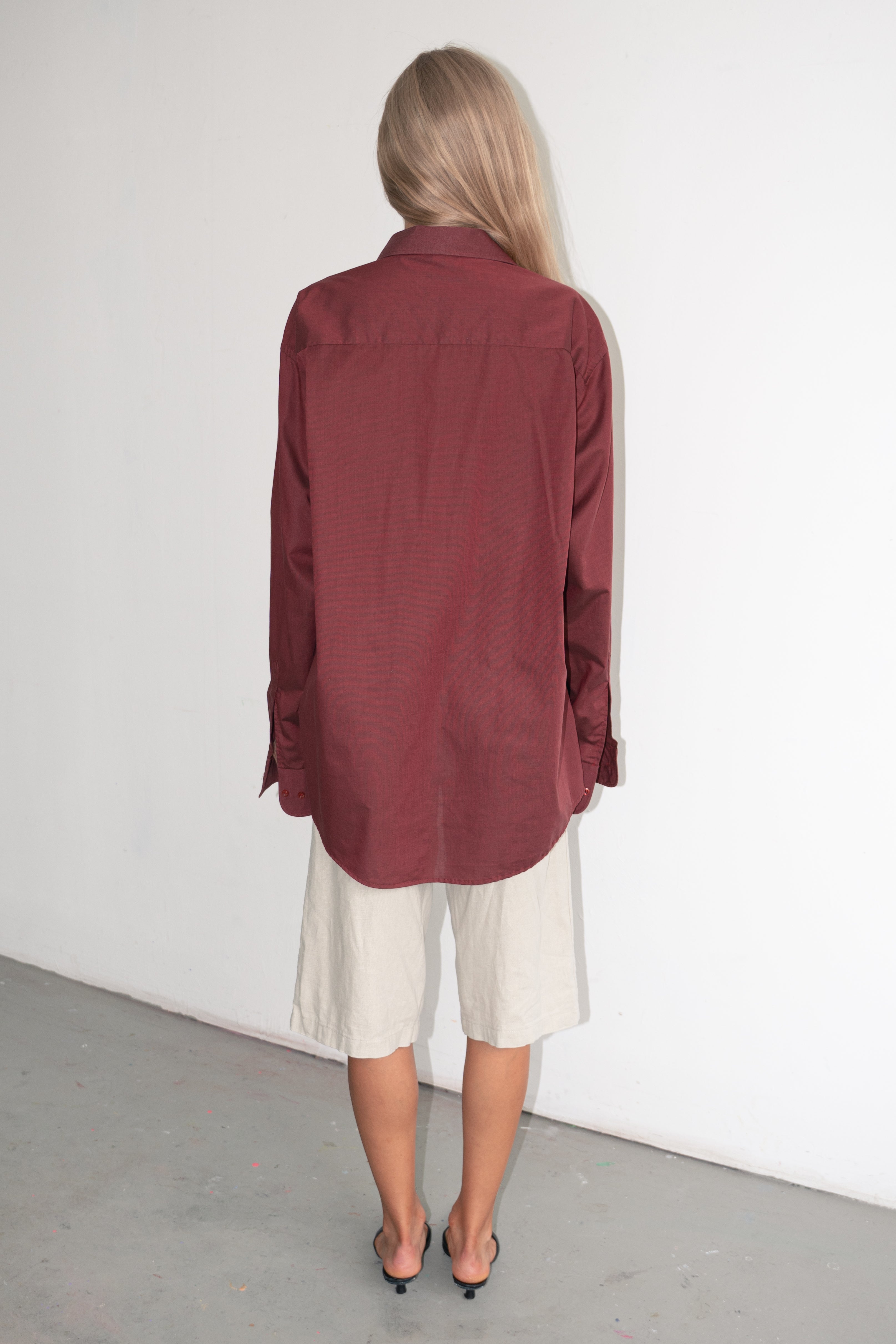 Red Oversized Shirt - Size XXL