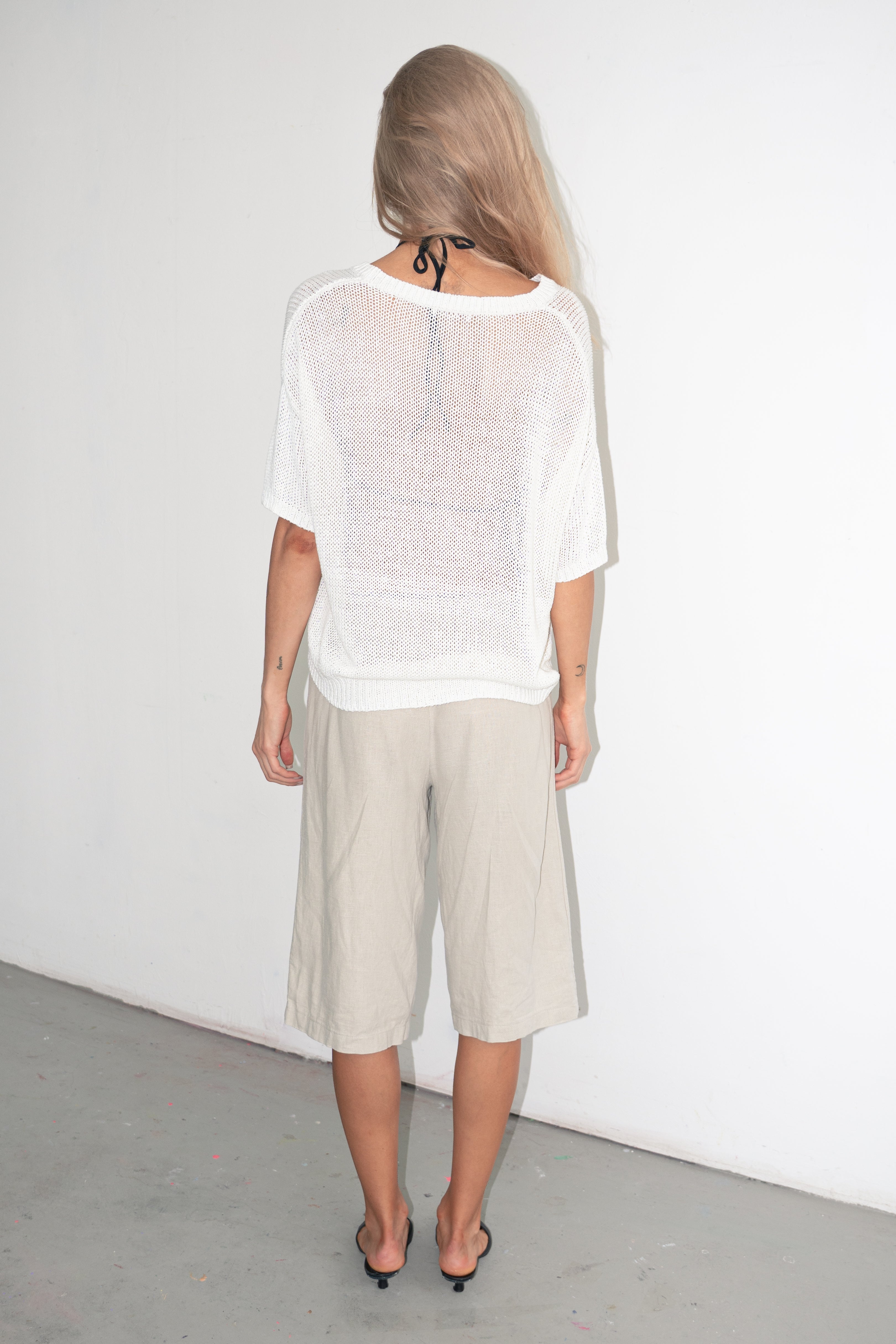 Off White Beach Top - S/M