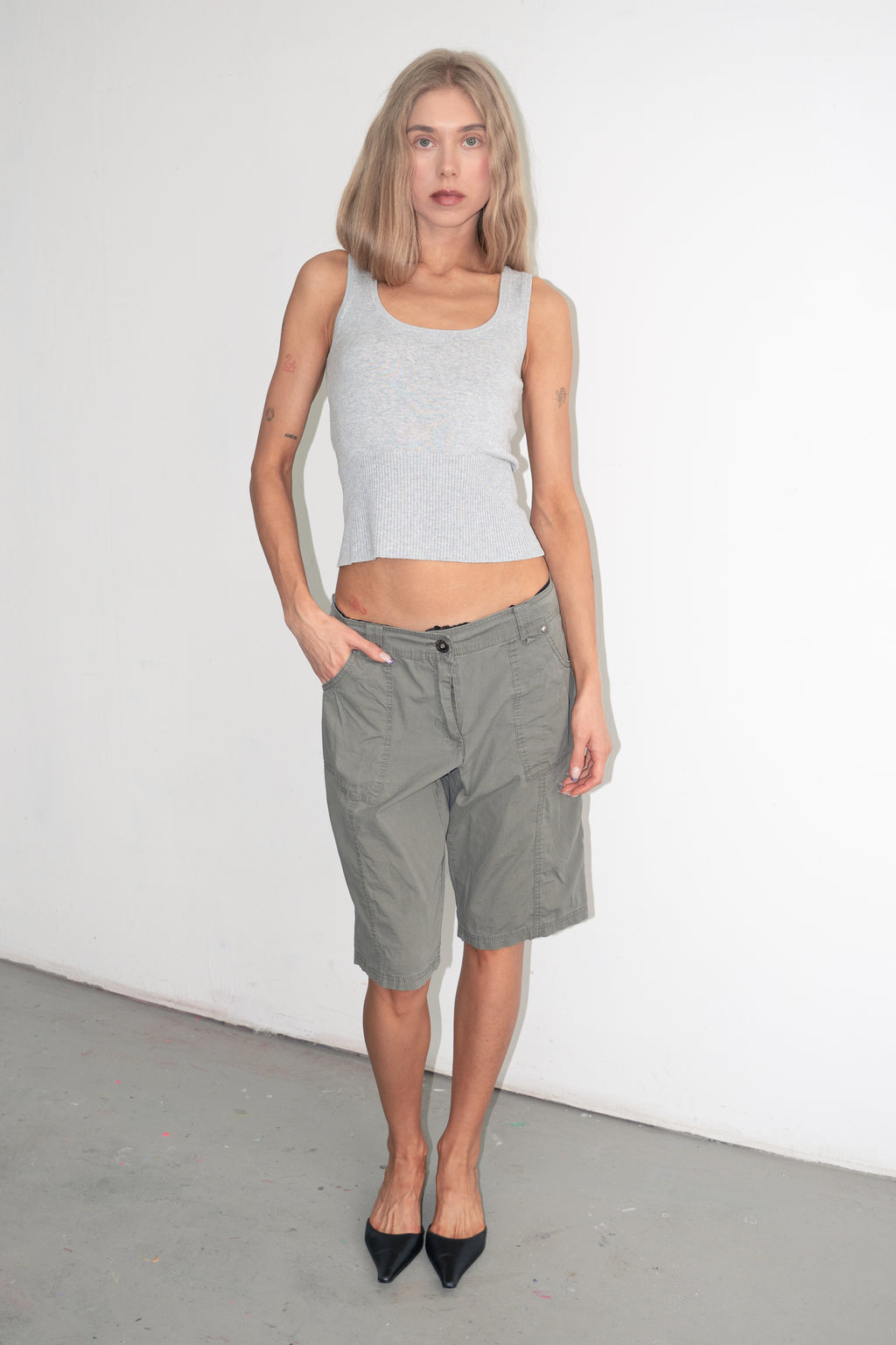 Grey top - Size S