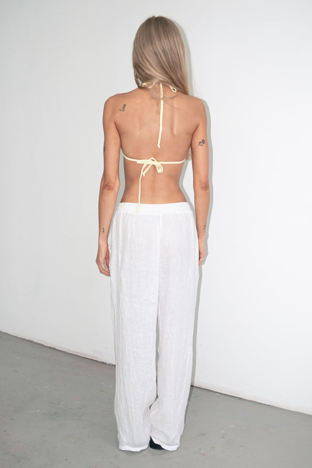 White Beach Bottoms - Size L