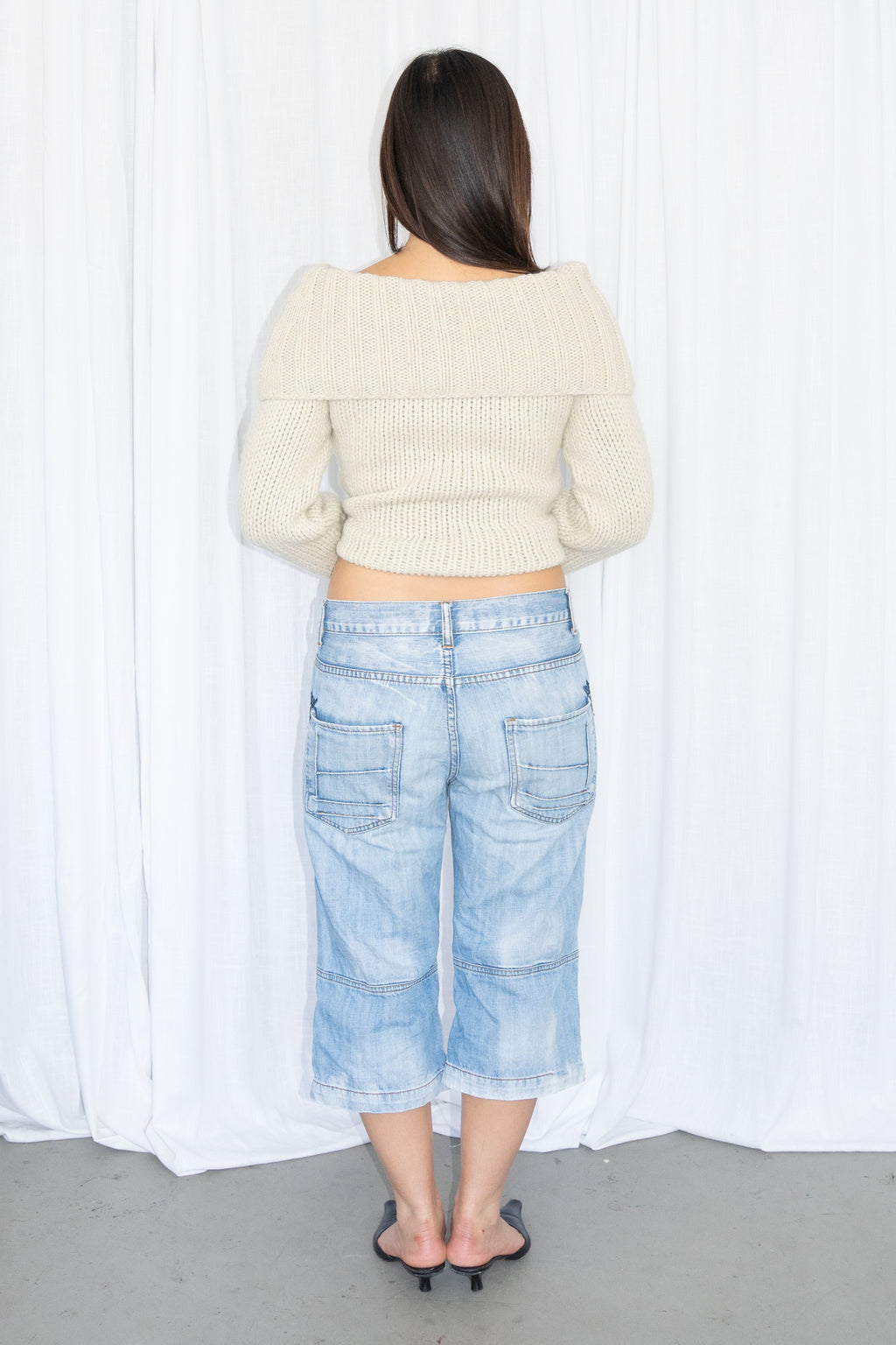 Beige Wool Knit - Size S