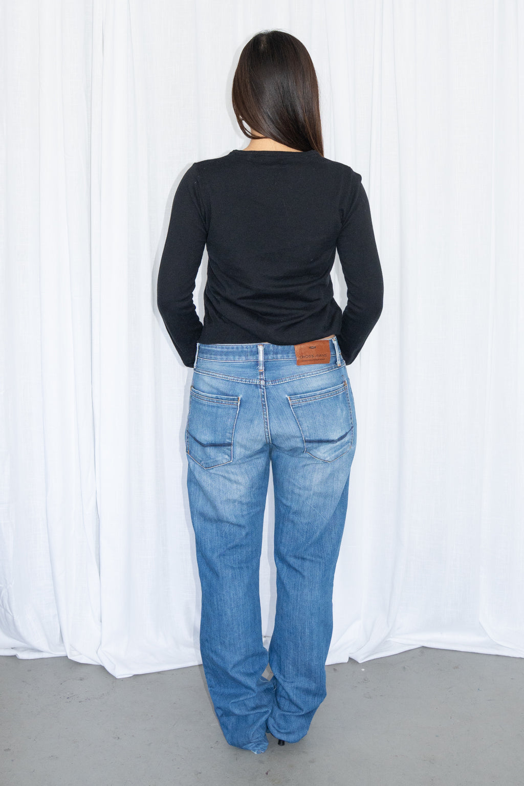 Blue Straight Jeans - Size M