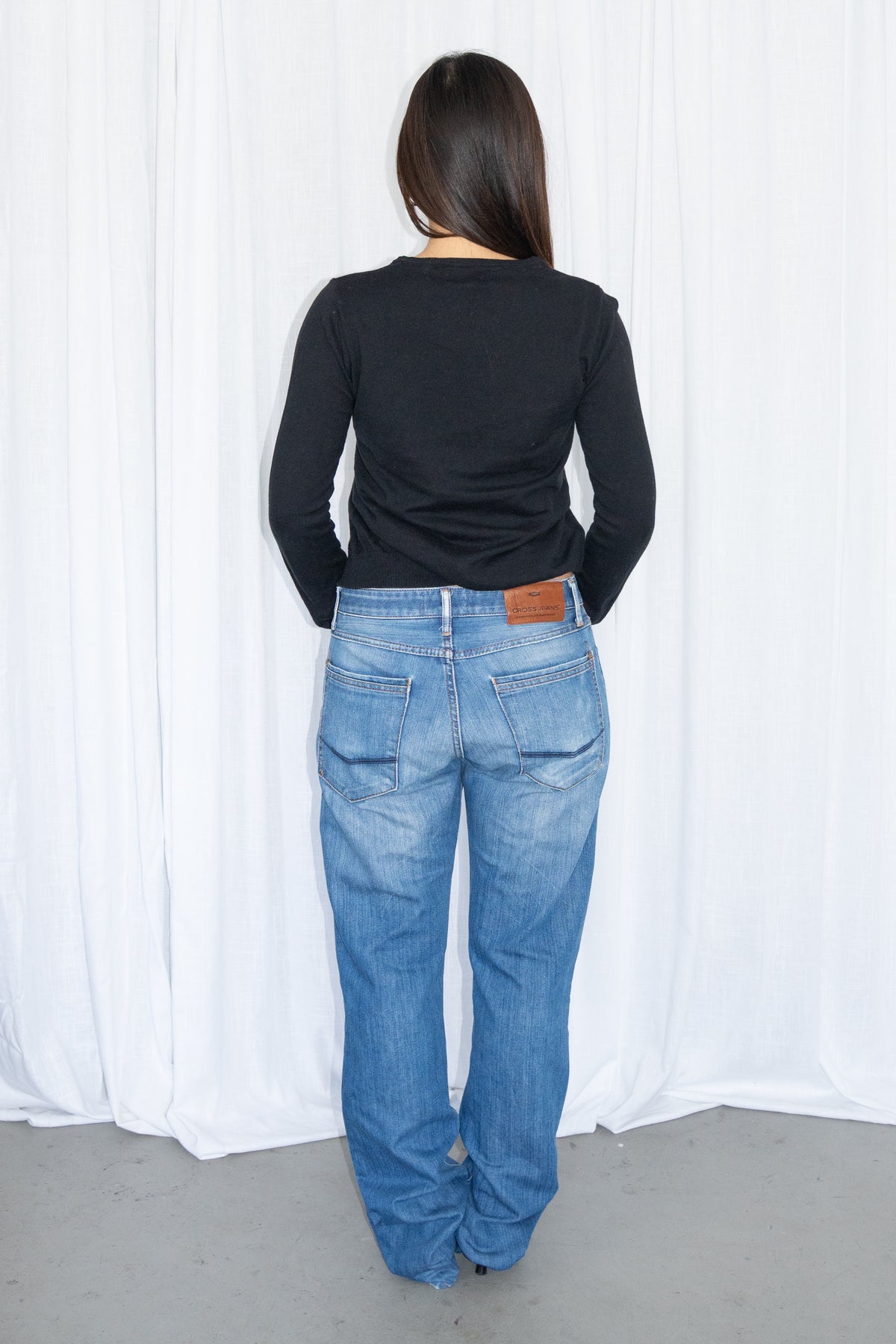 Blue Straight Jeans - Size M