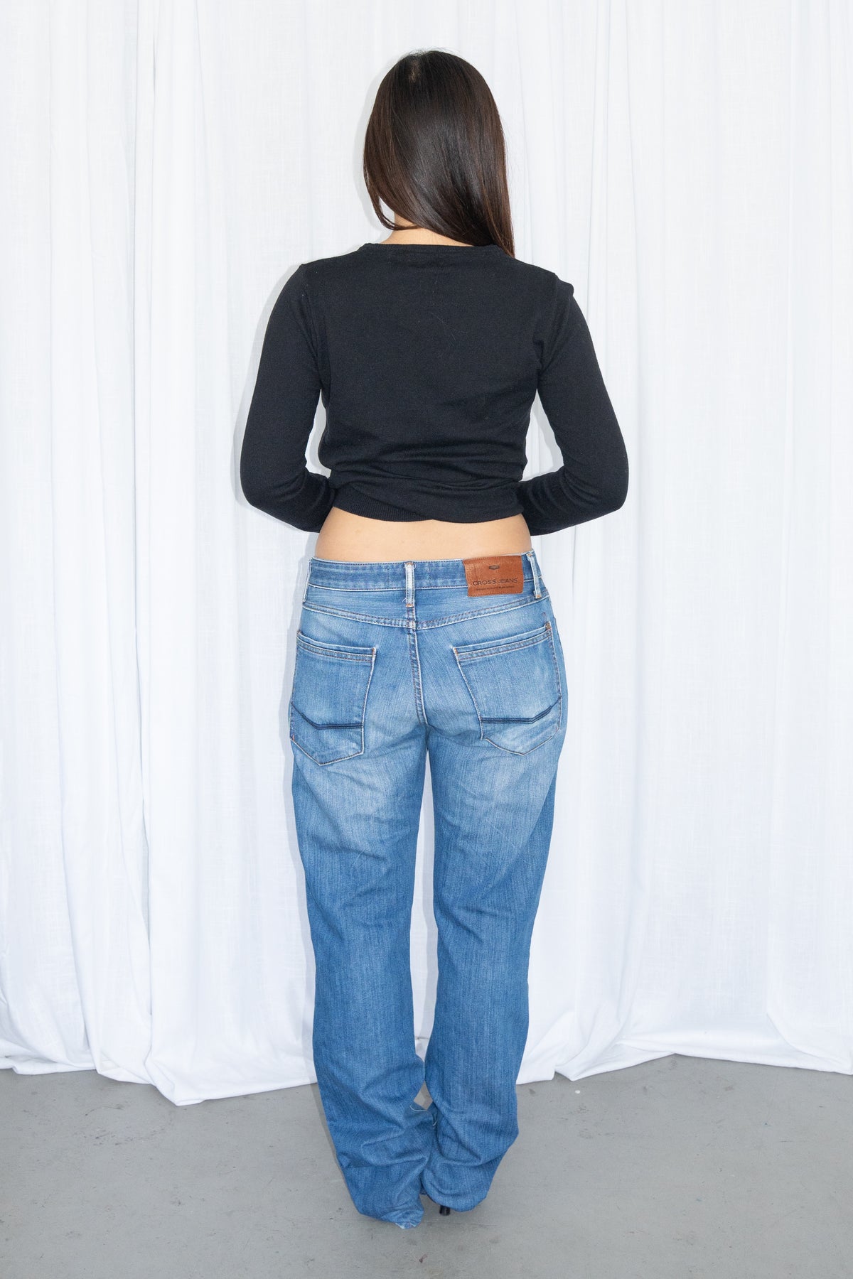 Blue Straight Jeans - Size M