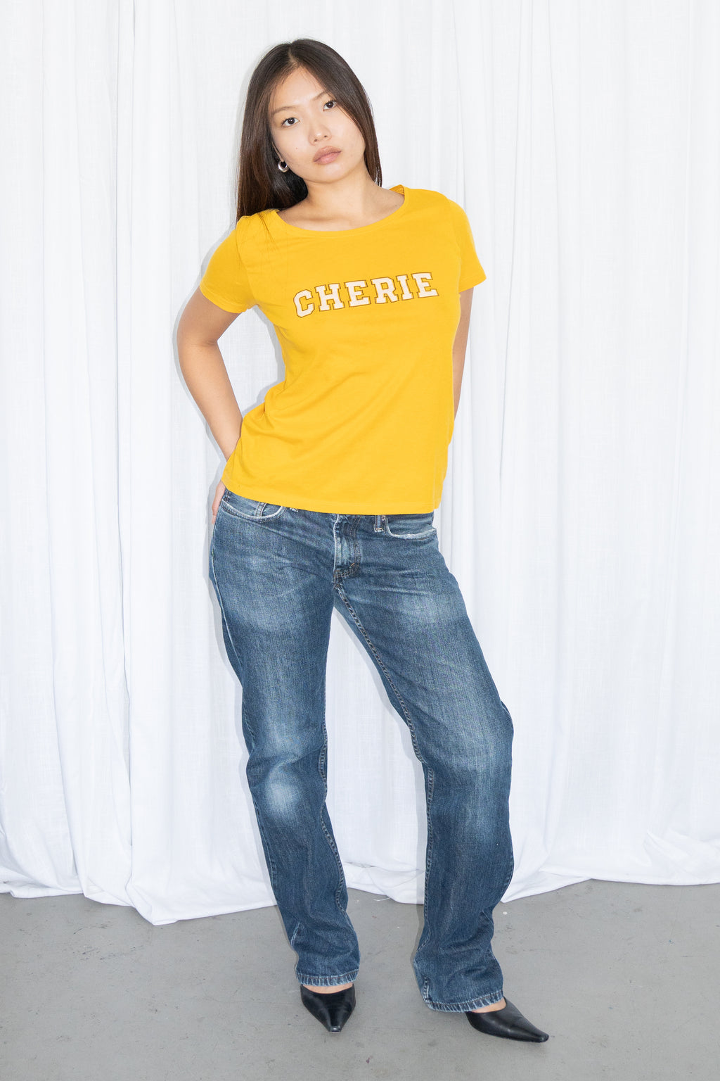 Yellow Graphic T-Shirt - Size S
