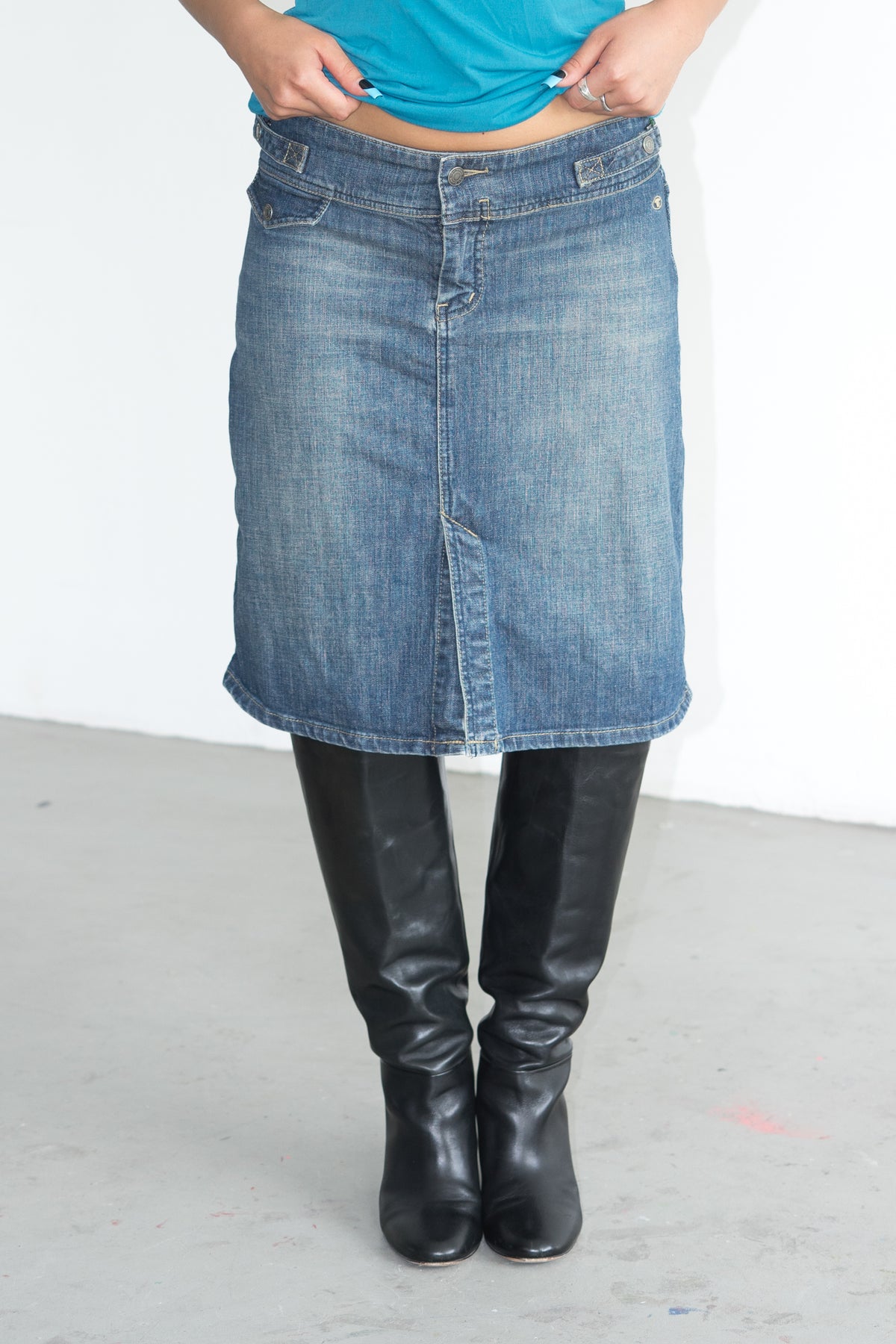 Denim Skirt - Size M/L