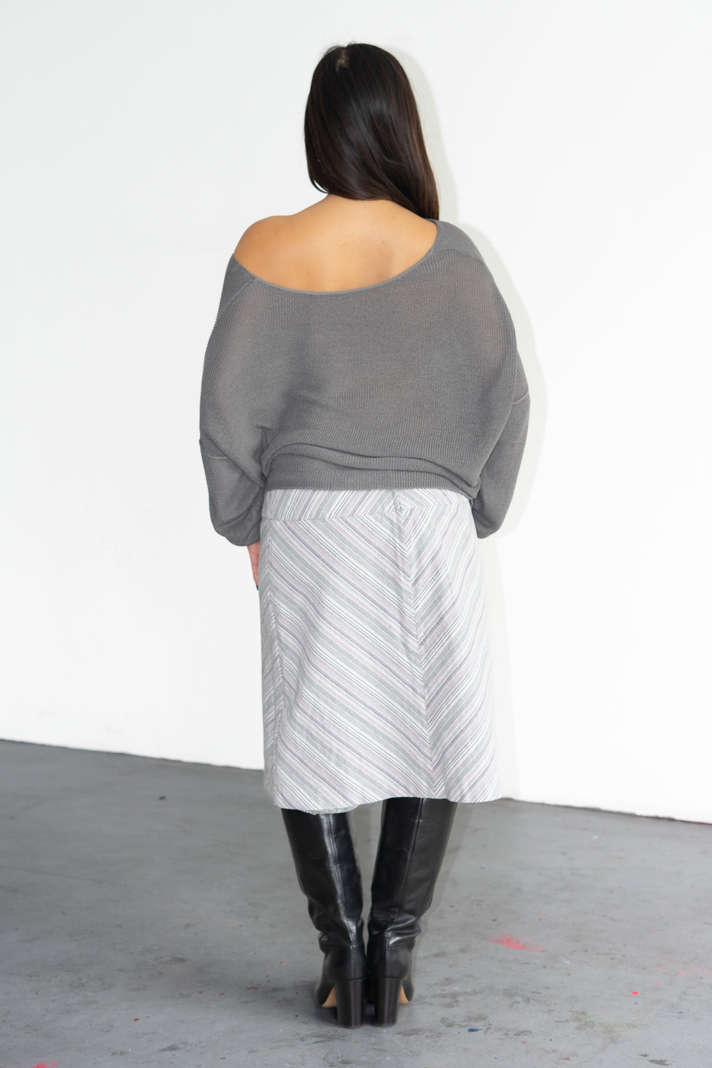 Grey Cardigan - Size L