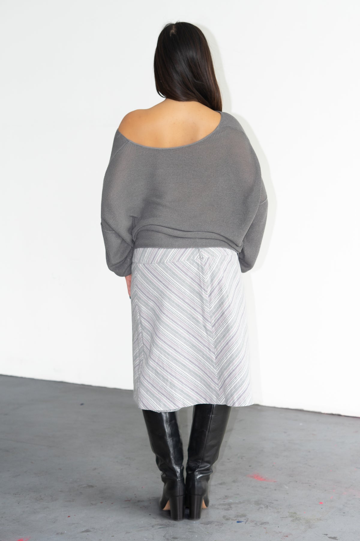 Grey Cardigan - Size L