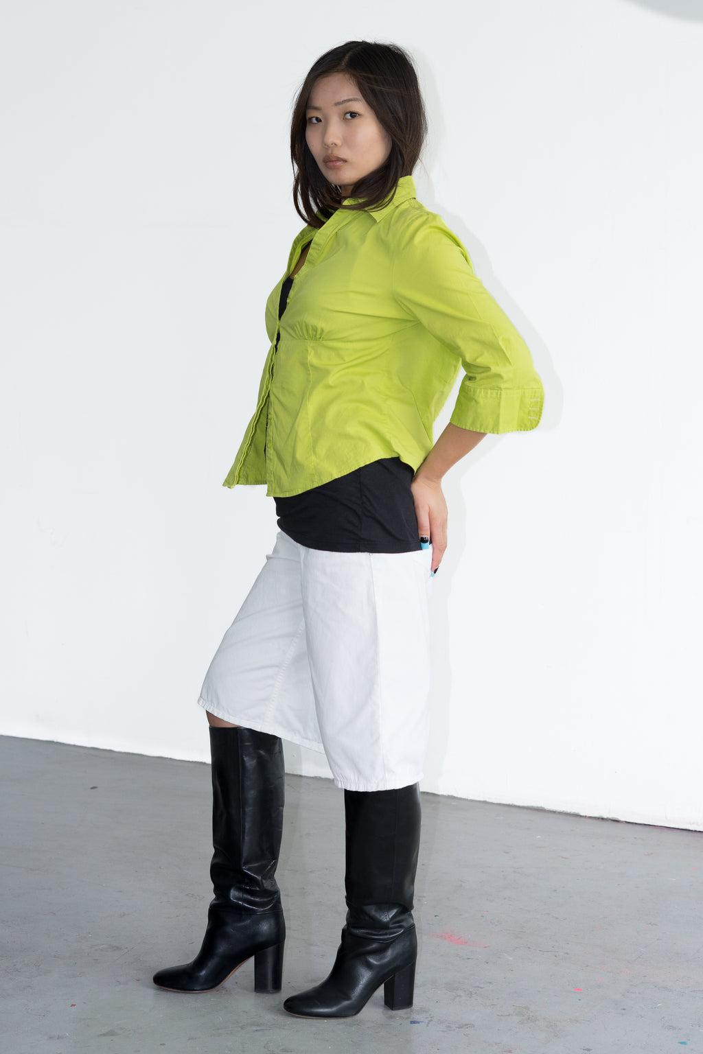 Lime Blouse - Size L