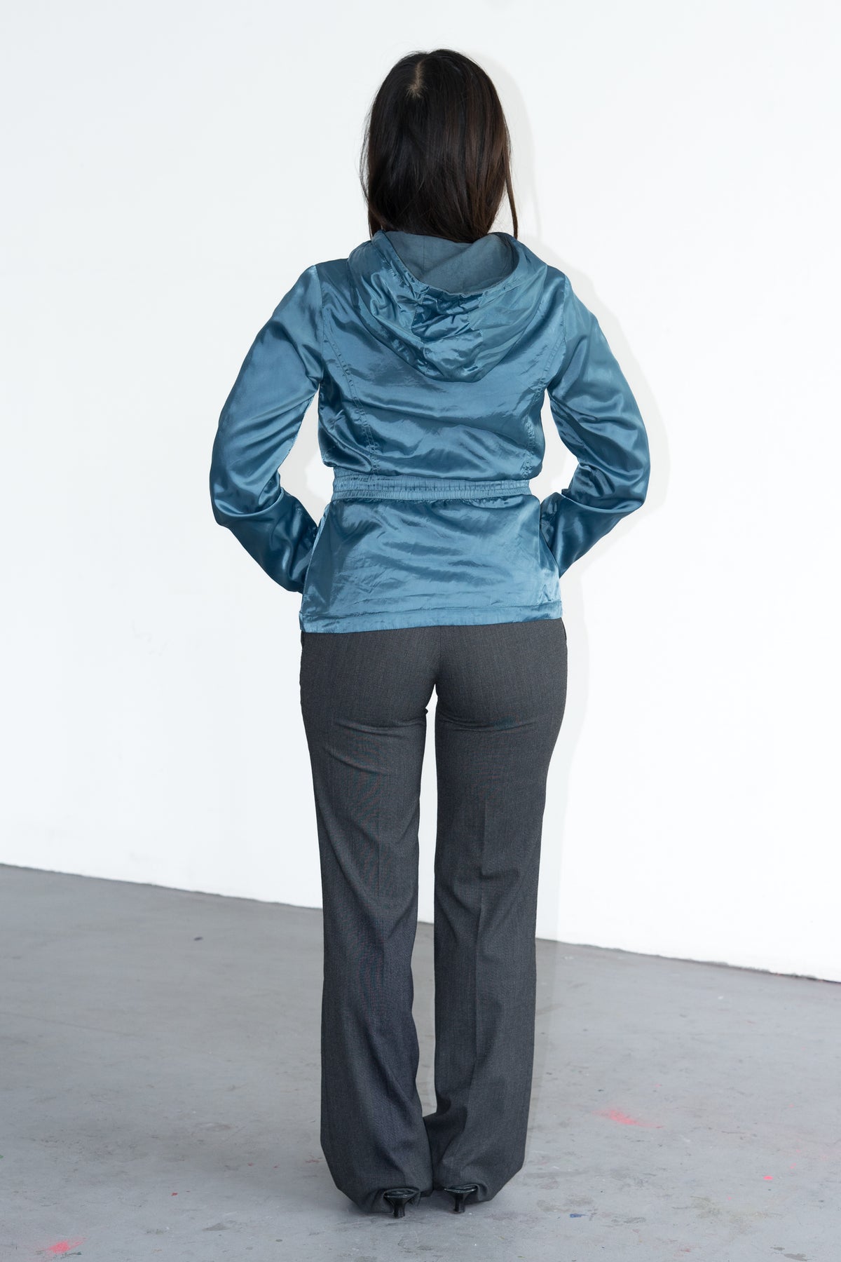Petrol Blue Jacket - Size S