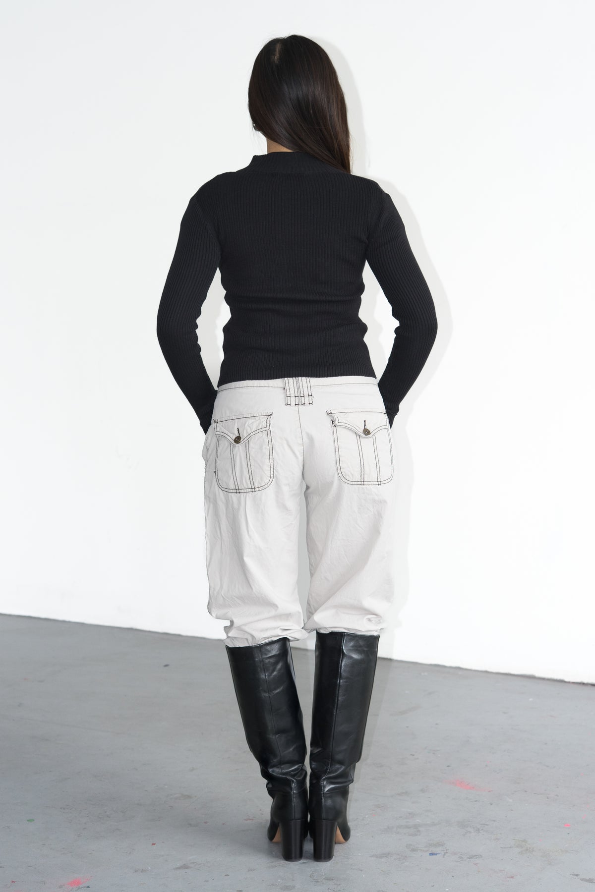 Pinky Greige Bottoms 3 ways to wear - Size L