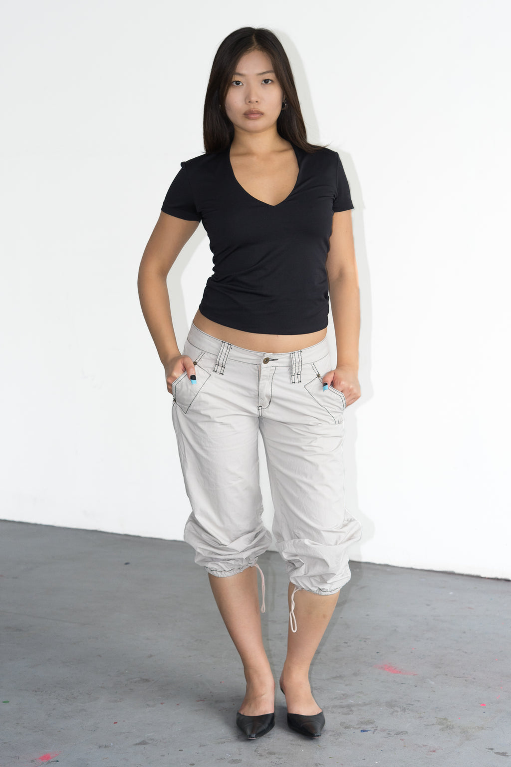 Pinky Greige Bottoms 3 ways to wear - Size L