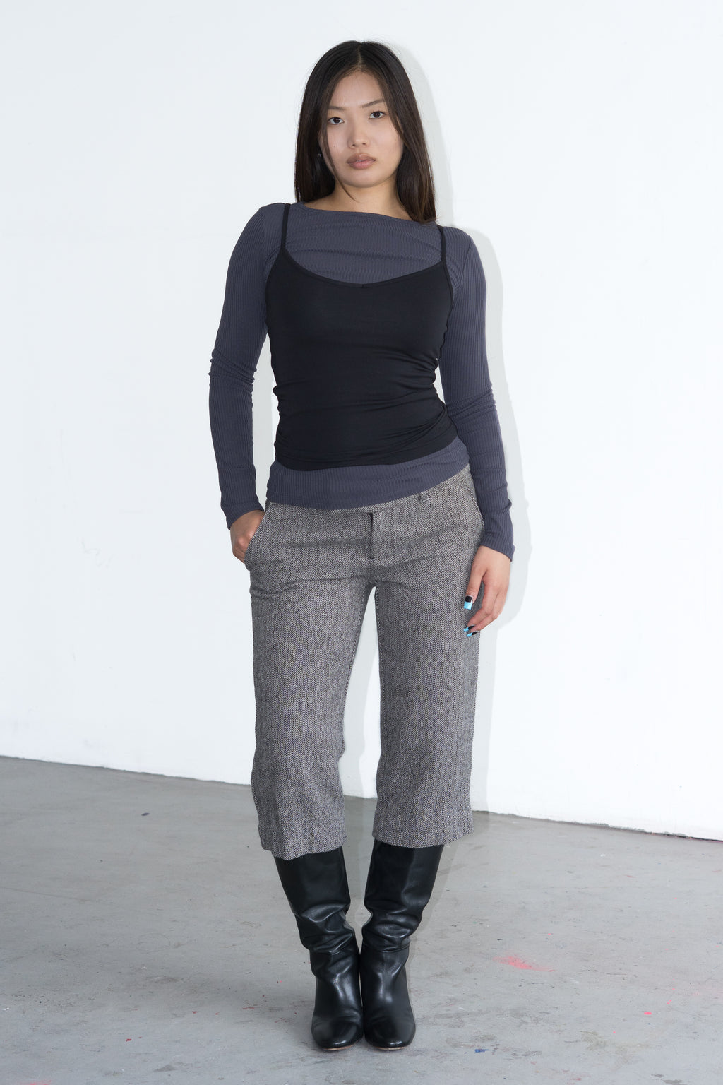 Tweed Trousers - Size M