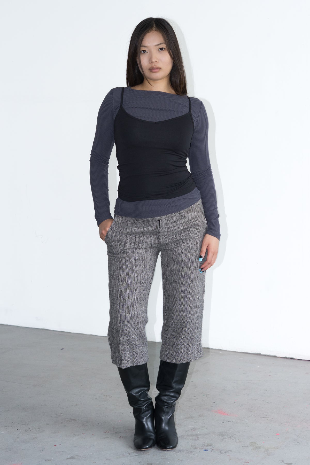 Tweed Trousers - Size M